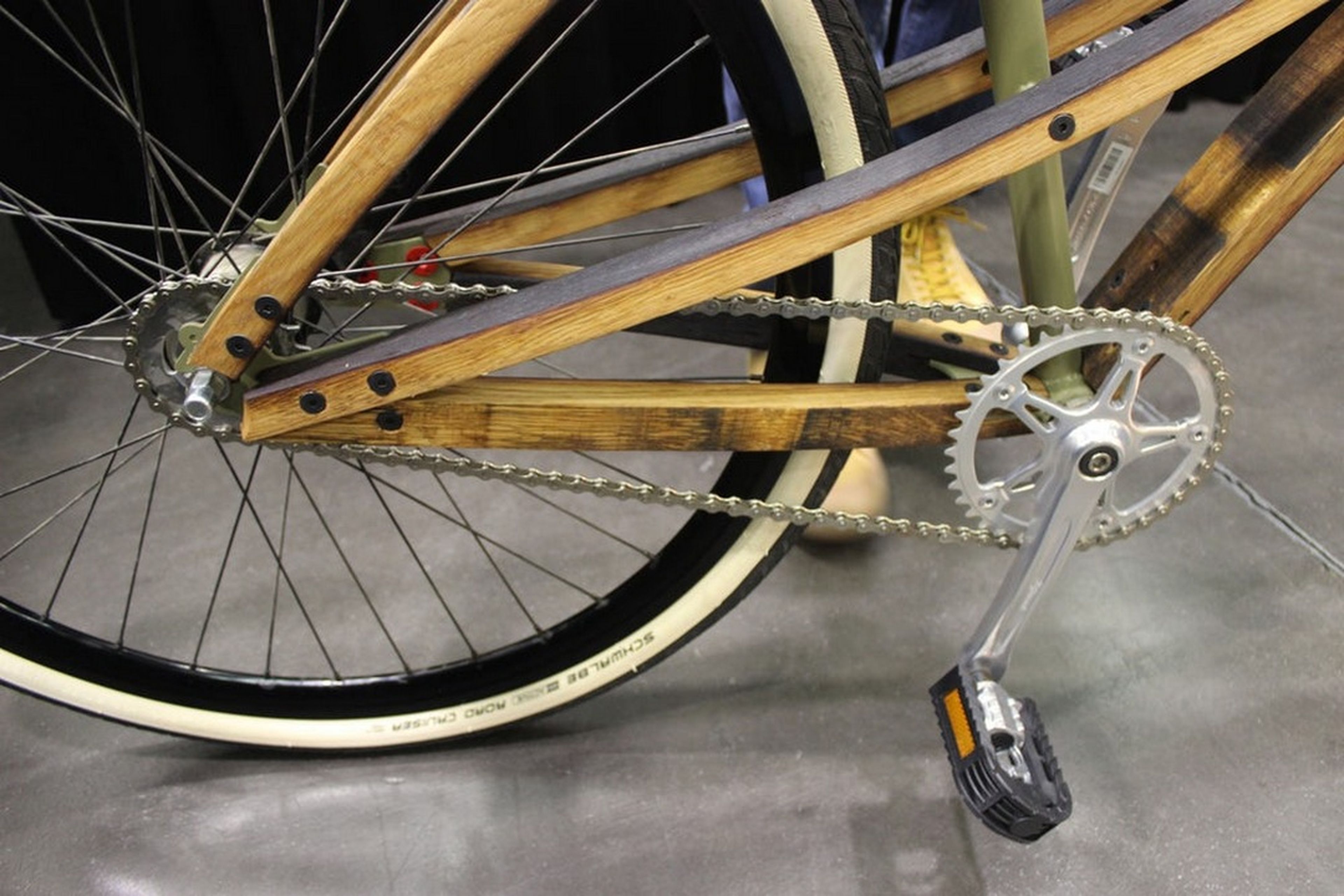 Cooper Bicycle, la bicicleta fabricada con viejos barriles de vino