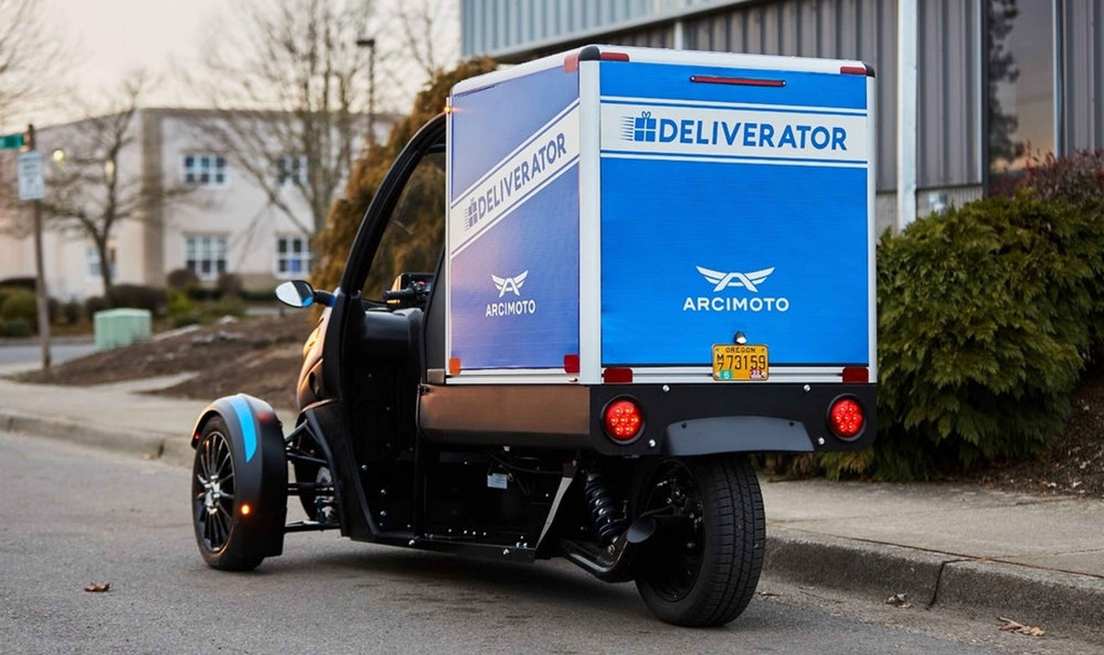 Arcimoto Deliverator, la moto eléctrica de tres ruedas para repartidores