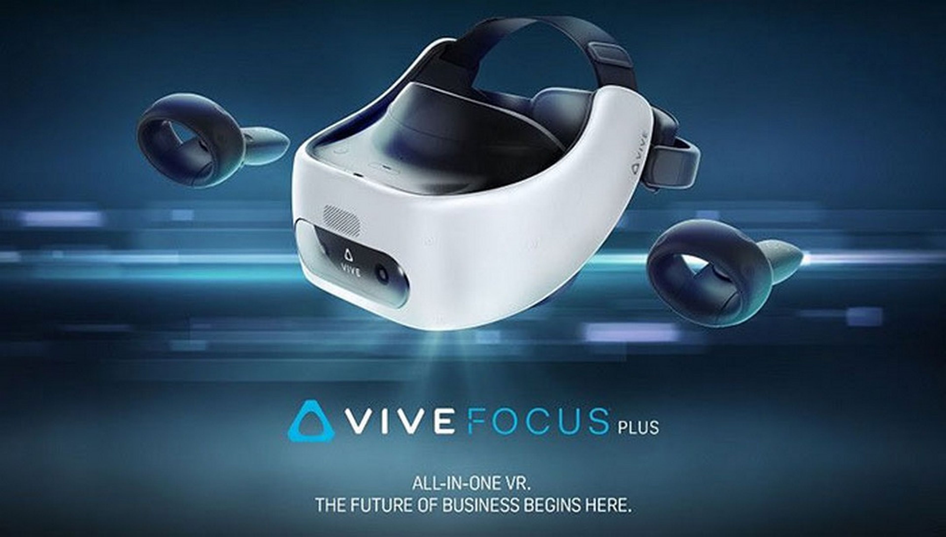 HTC Vive Focus Plus, nuevas gafas de realidad autónomas, cuestan el doble que Oculus Quest