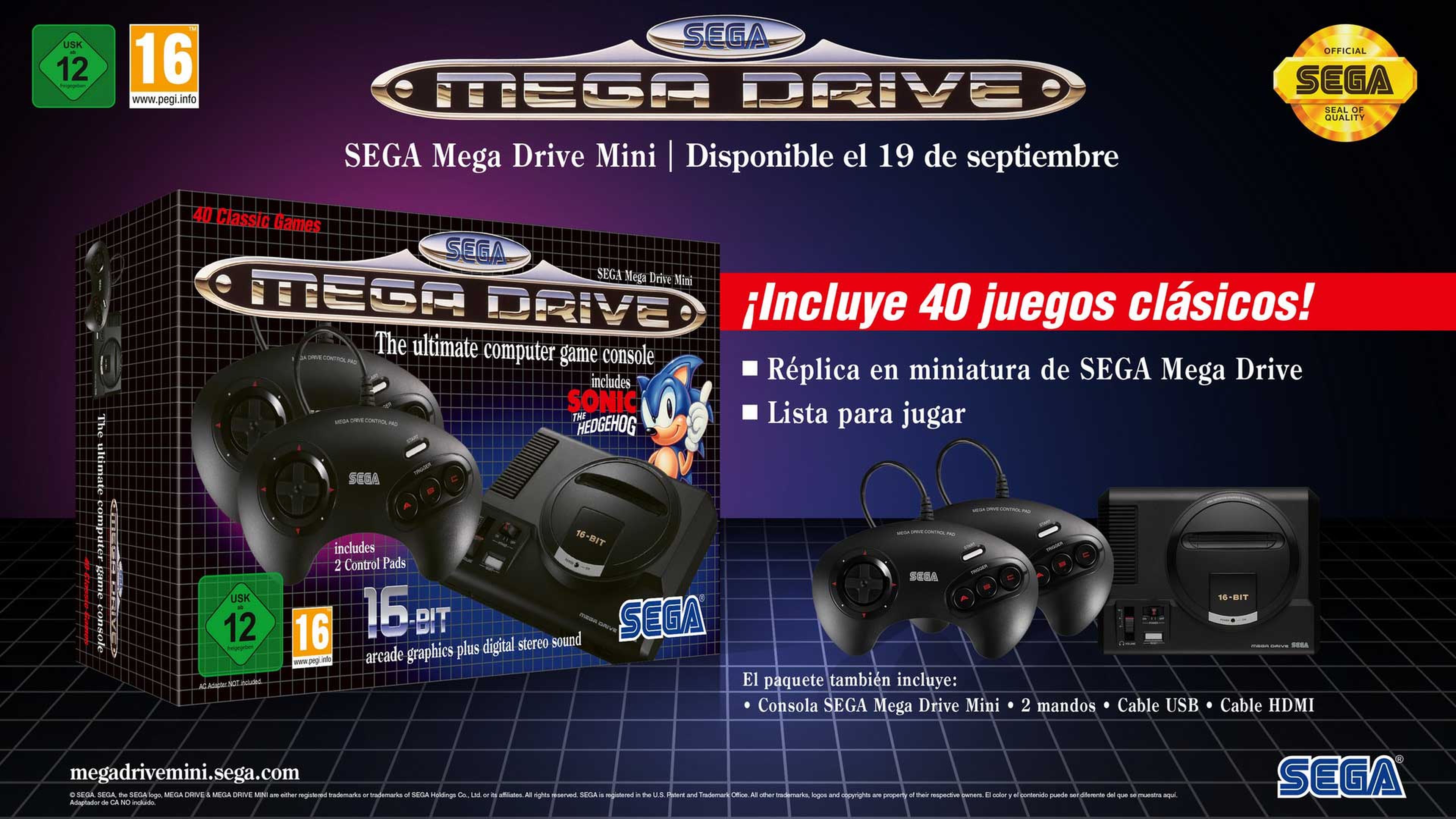 Mega Drive Mini España