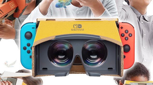 Nintendo Labo VR Kit llega la experiencia en realidad virtual a