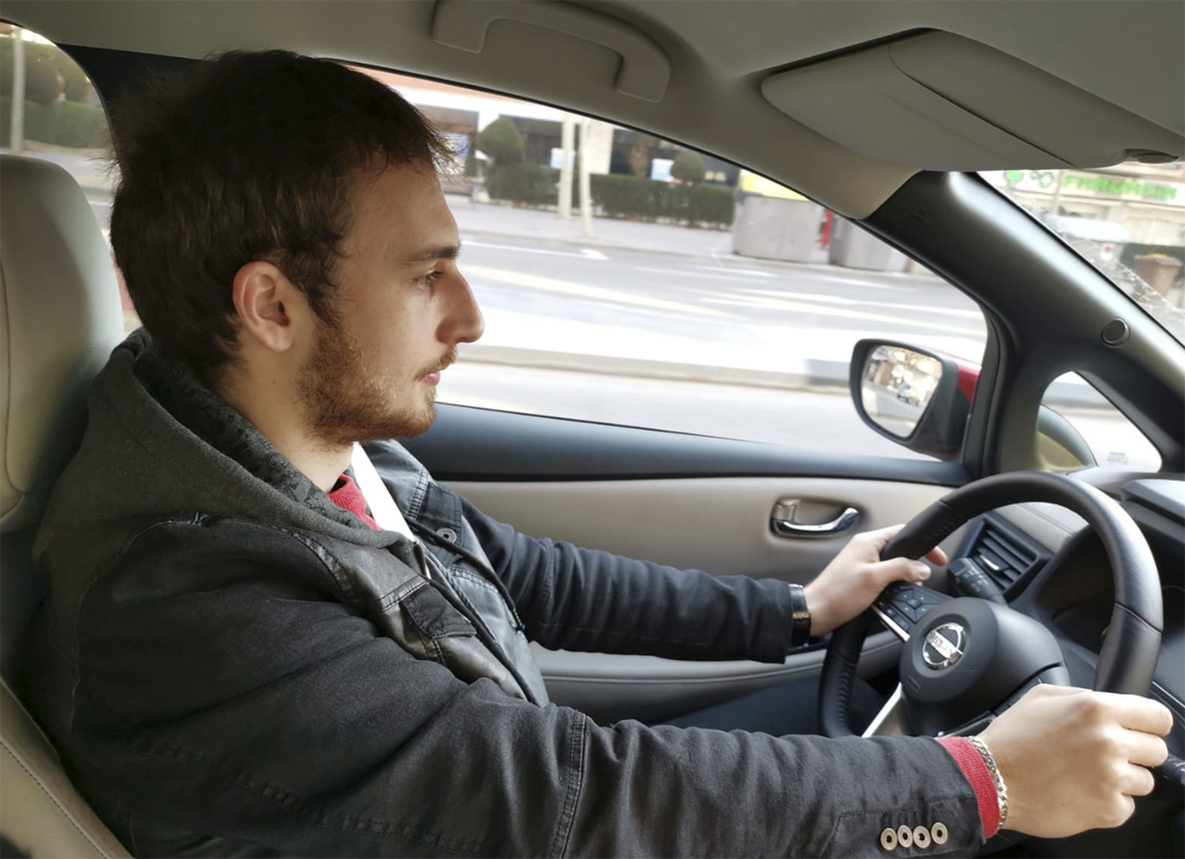 Prueba de la tecnología del Nissan Leaf 2019