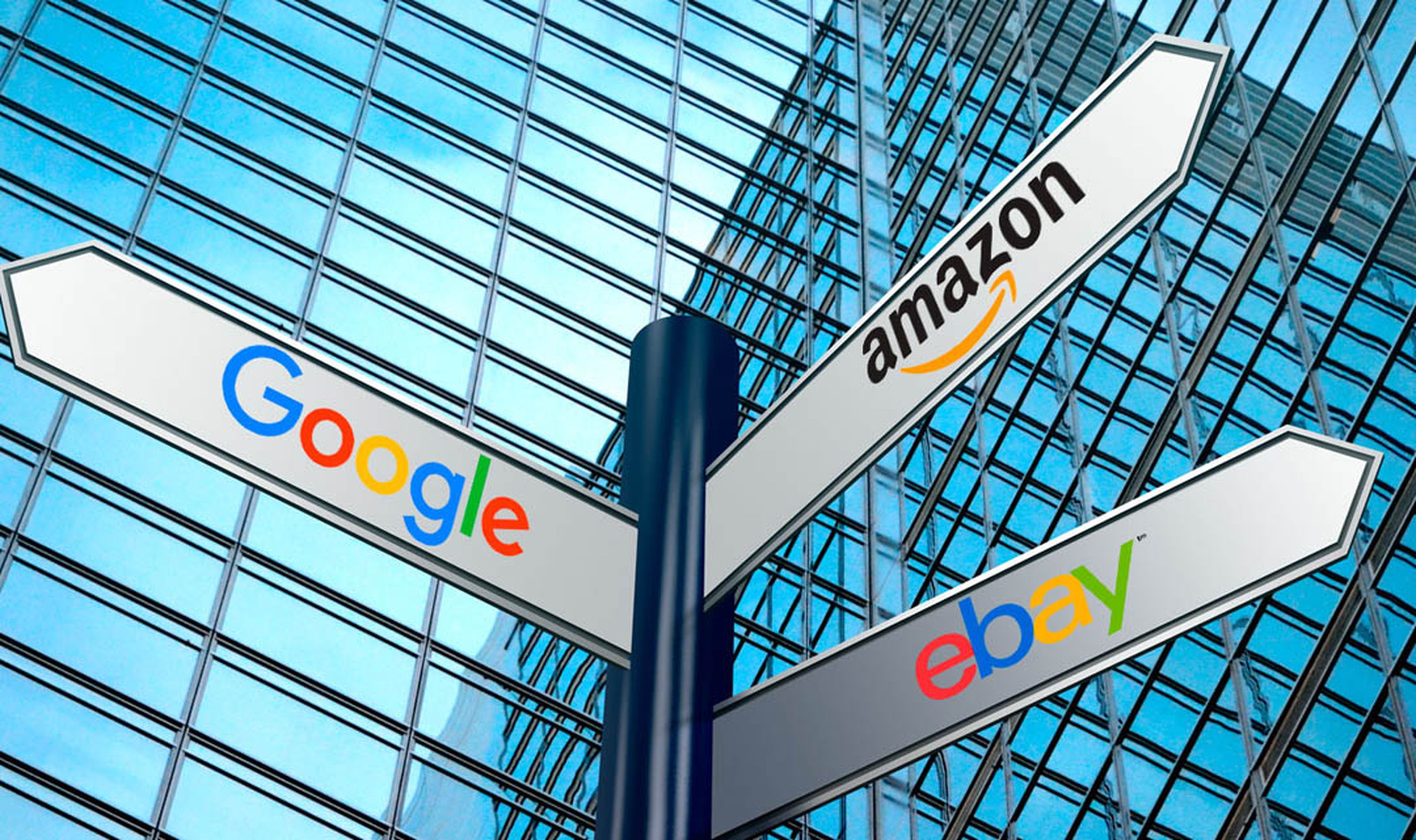 Origen de Google, Amazon o eBay