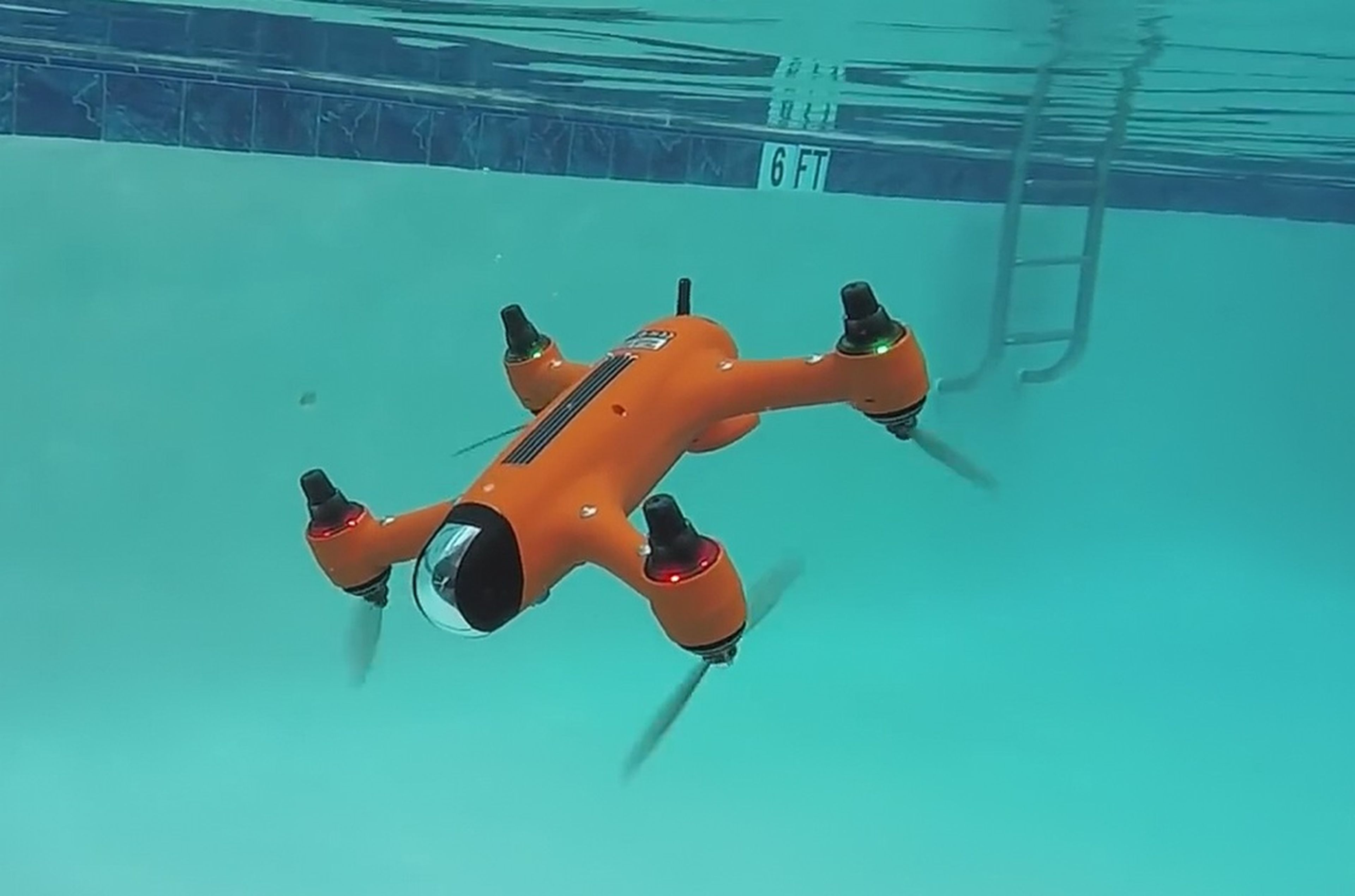 Swellpro Spry, el dron anfibio que vuela y se sumerge en el agua