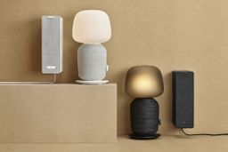 IKEA Symfonisk, una lámpara con altavoz WiFi y un altavoz que hace de balda