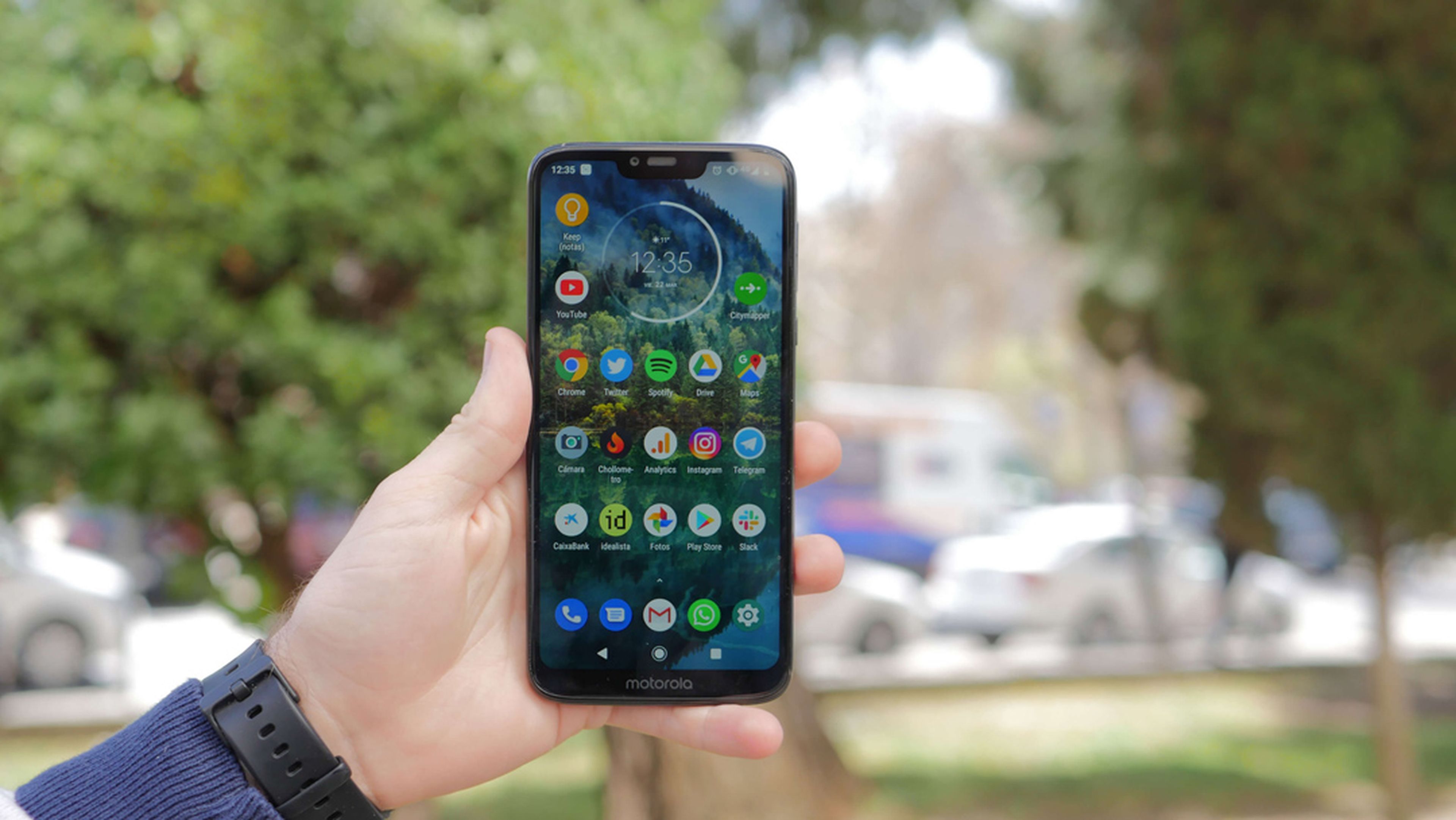 Moto G7 Power prueba