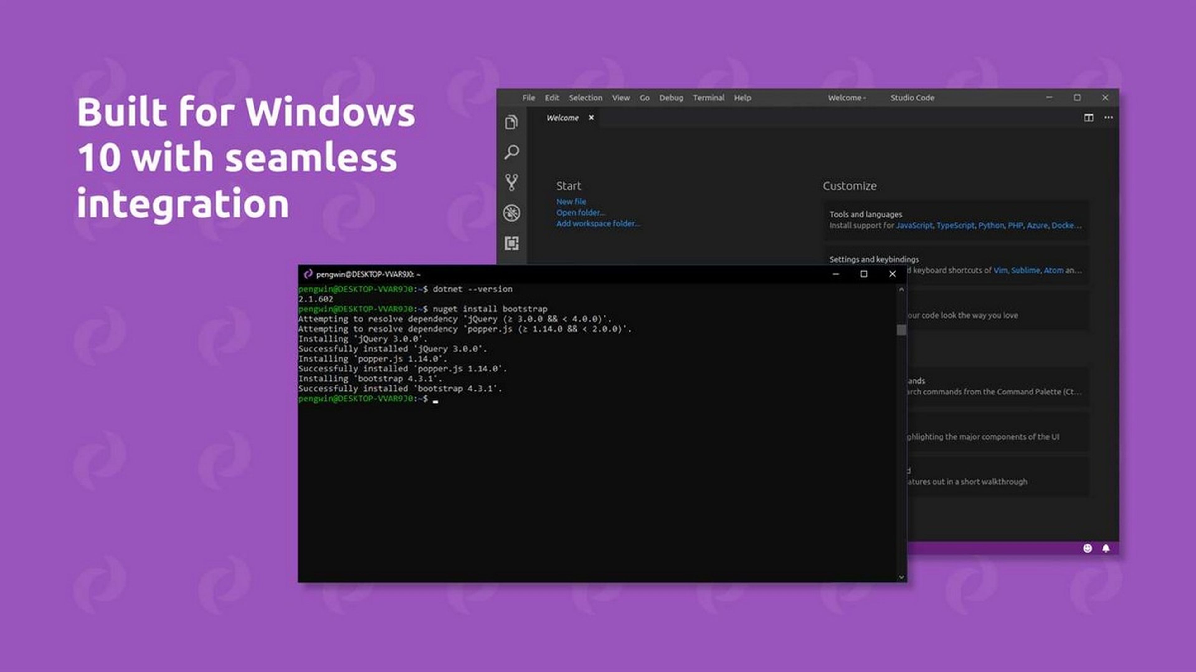 Pengwin, la distro de Linux creada para funcionar en Windows 10
