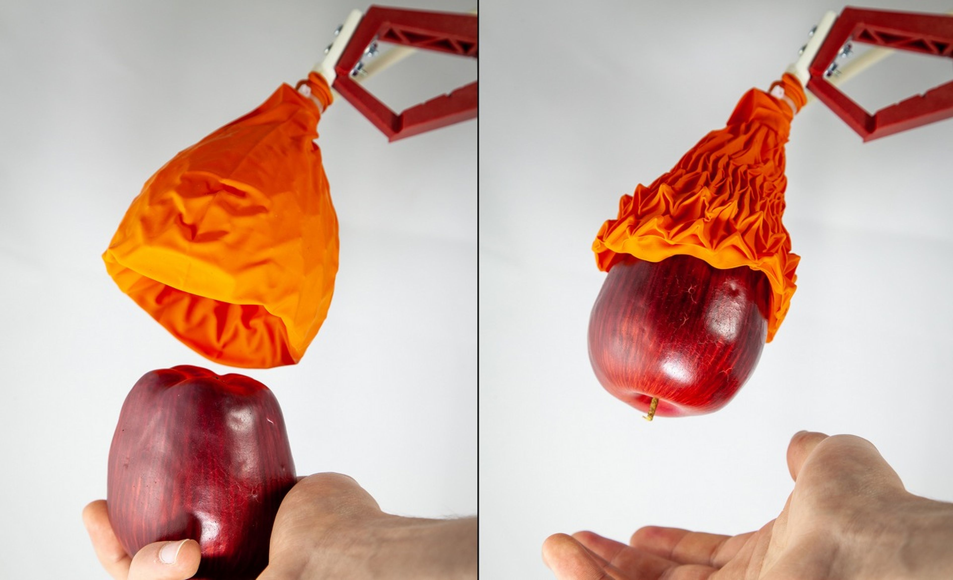 El robot inspirado en el origami que agarra cualquier objeto