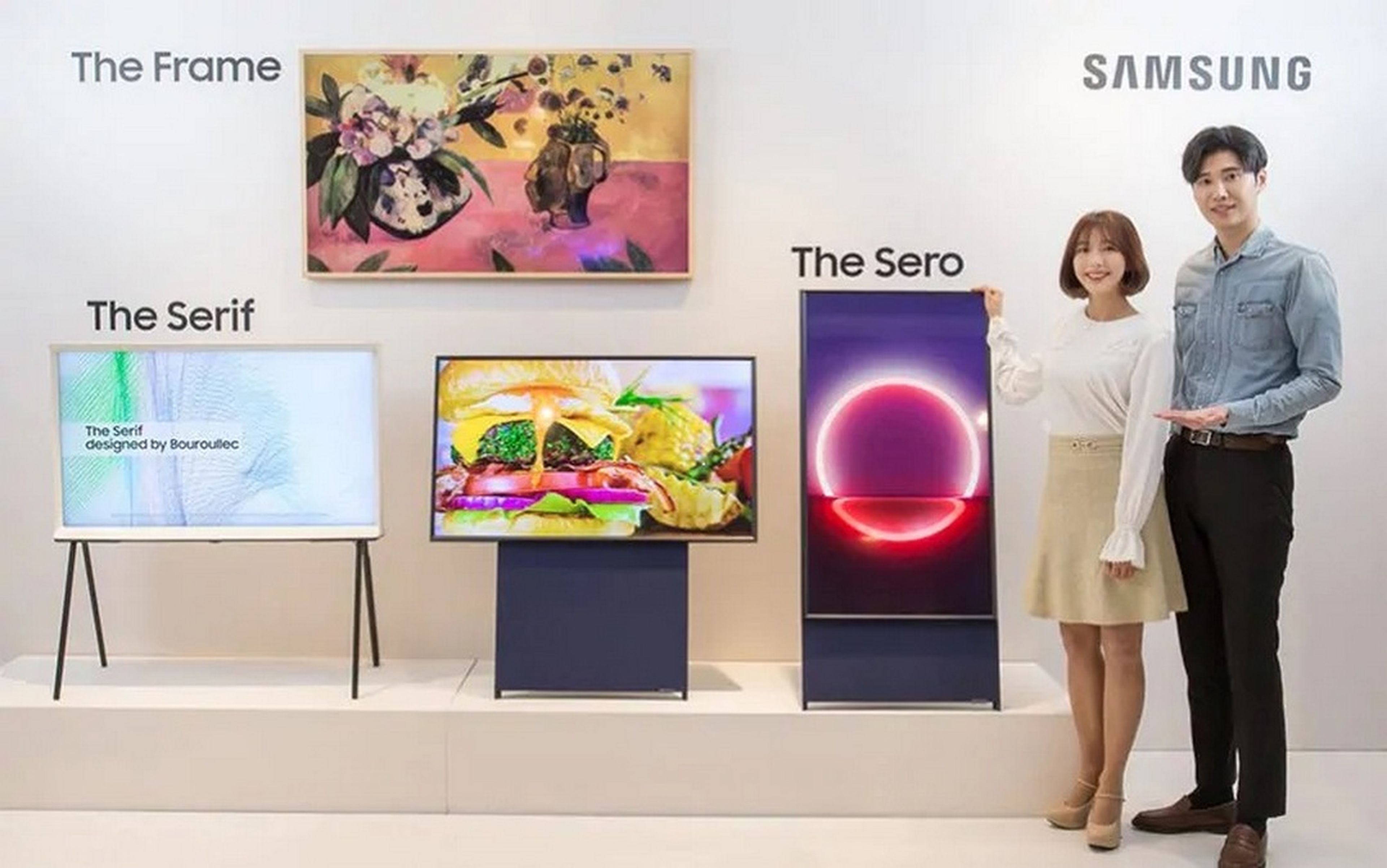 Samsung Sero, la televisión en vertical para millennials amantes de Instagram y Snapchat
