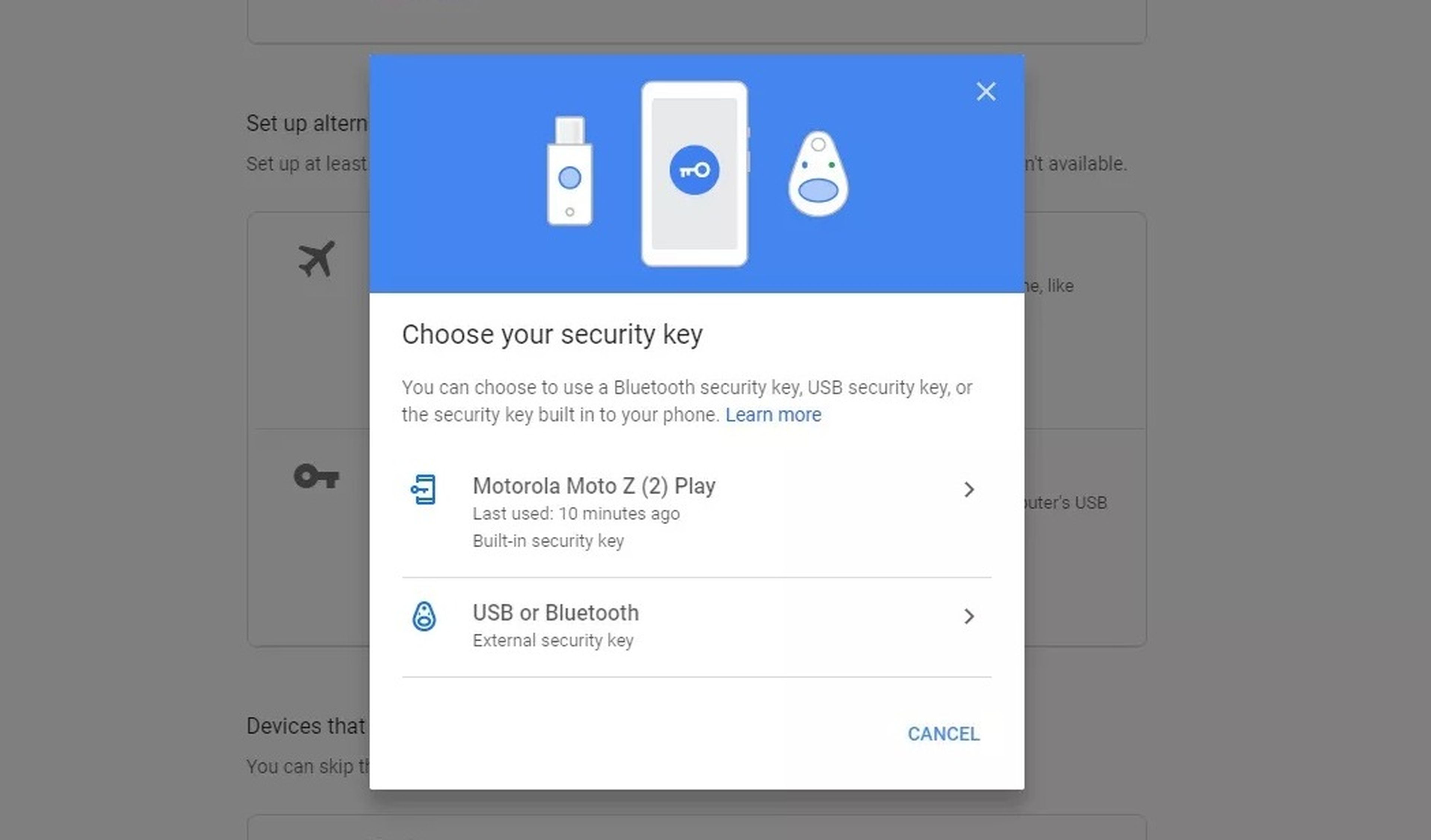 Ya puedes usar tu móvil Android como una llave de seguridad