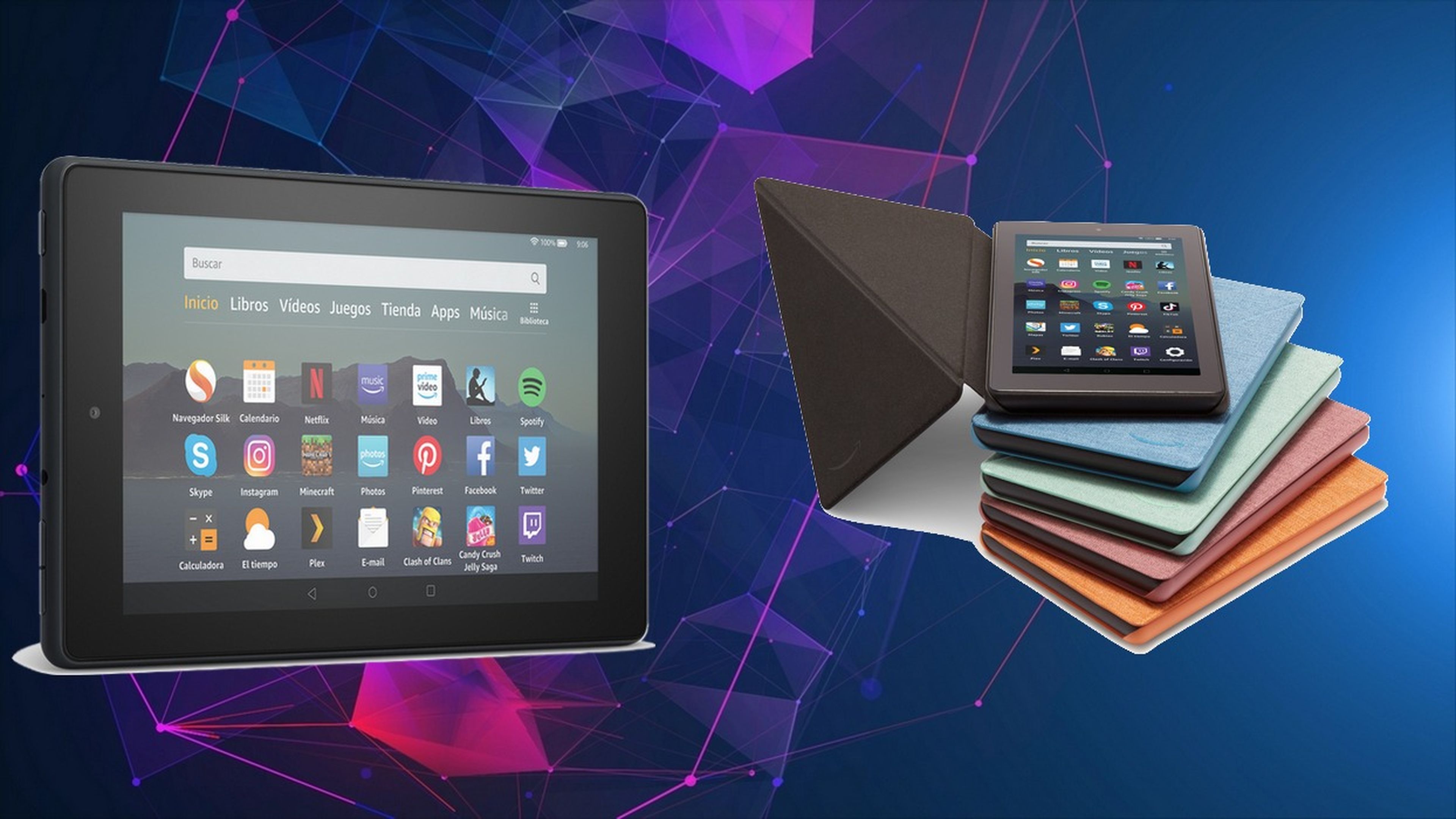 Amazon estrena nueva tablet Fire 7 2019 con mejor procesador y más memoria por 69,99 euros