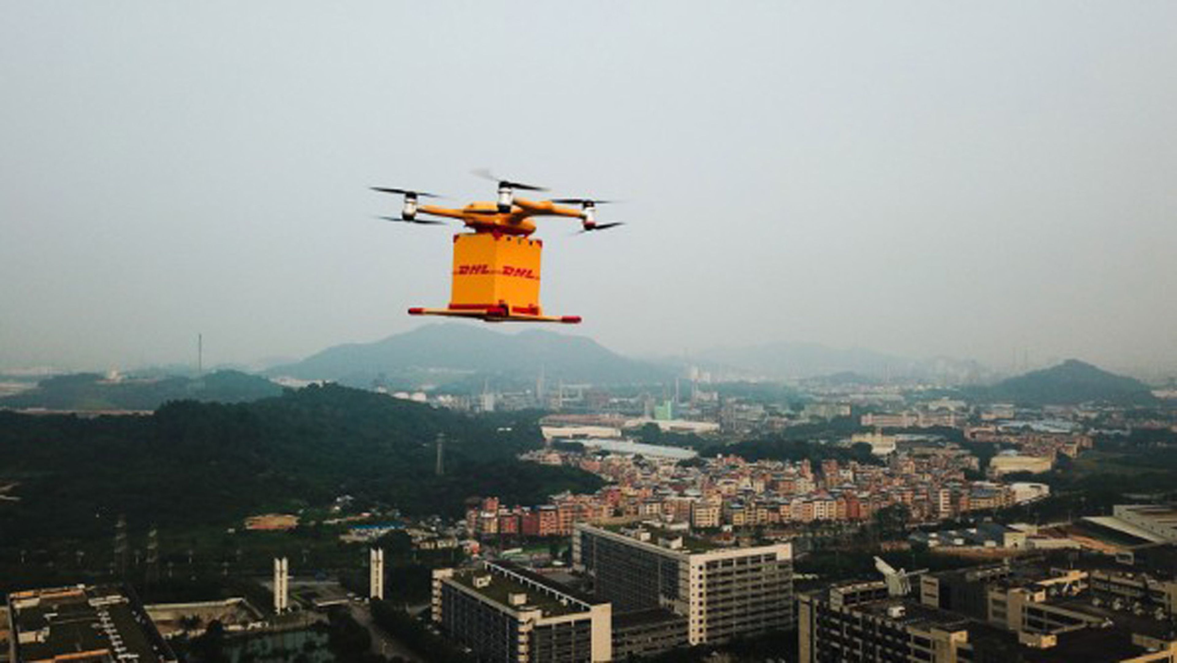 Dron DHL China