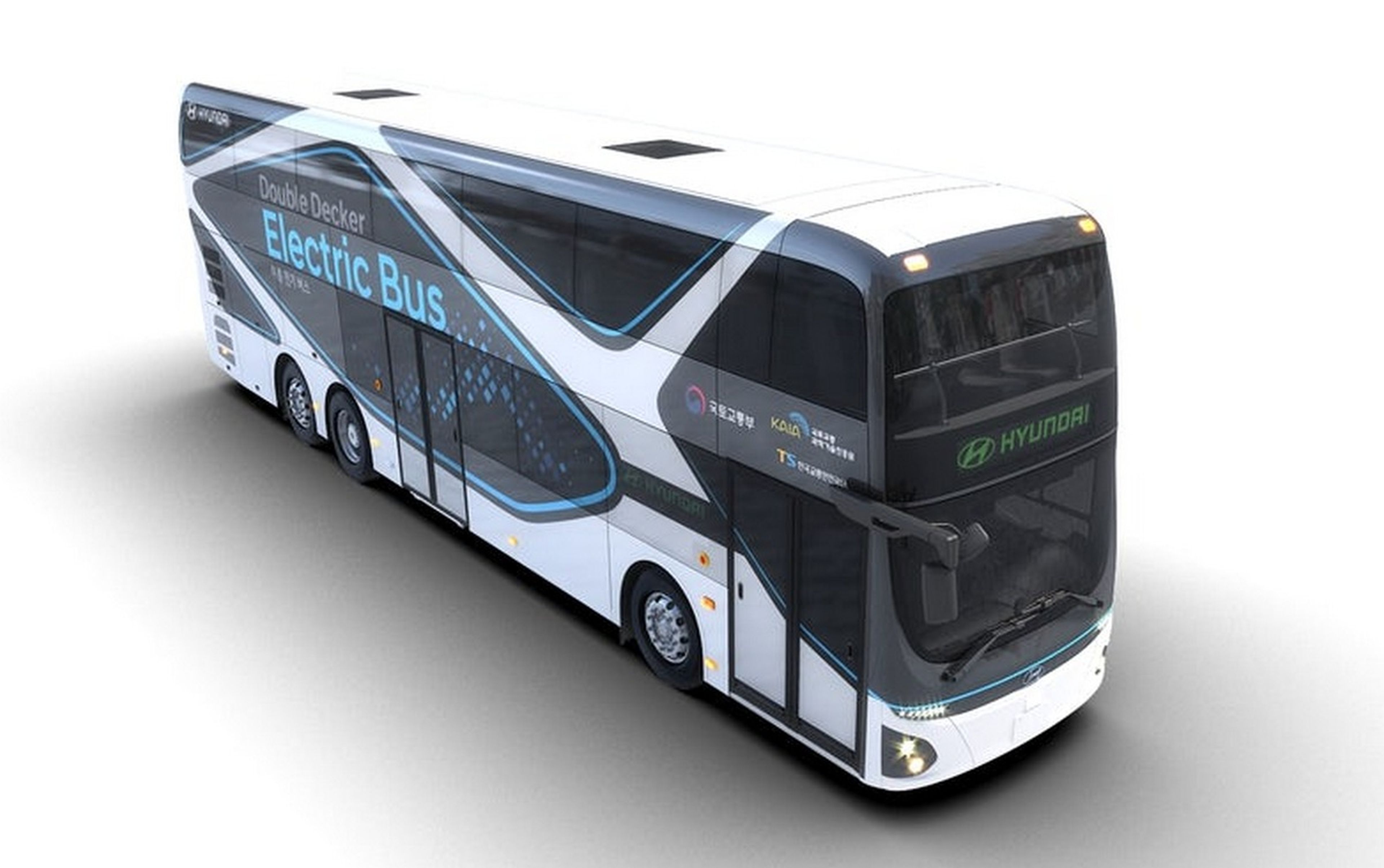 Hyundai presenta su primer autobús eléctrico del dos plantas