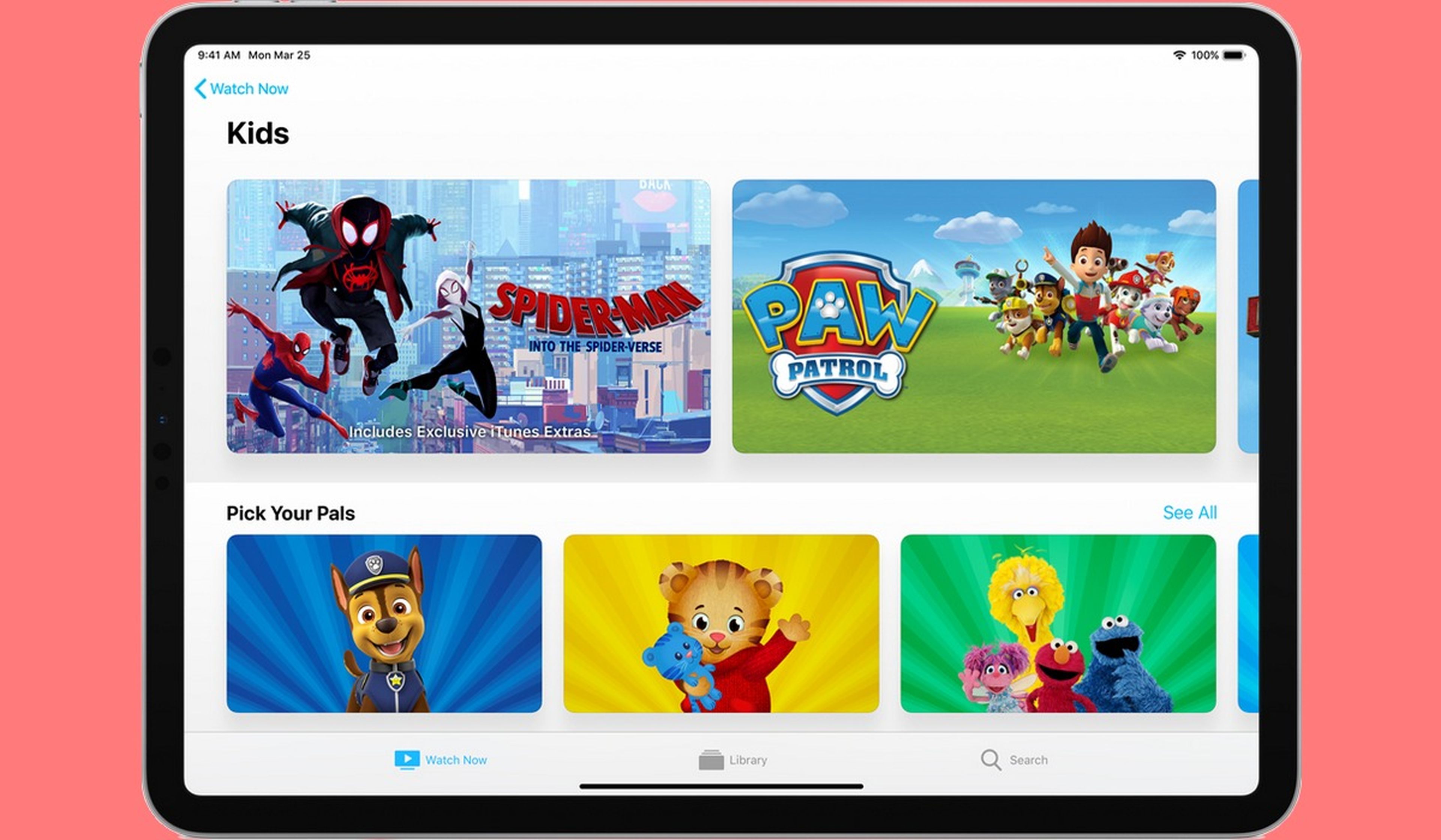 La nueva app de Apple TV añade sección infantil, y se estrena en televisores Samsung