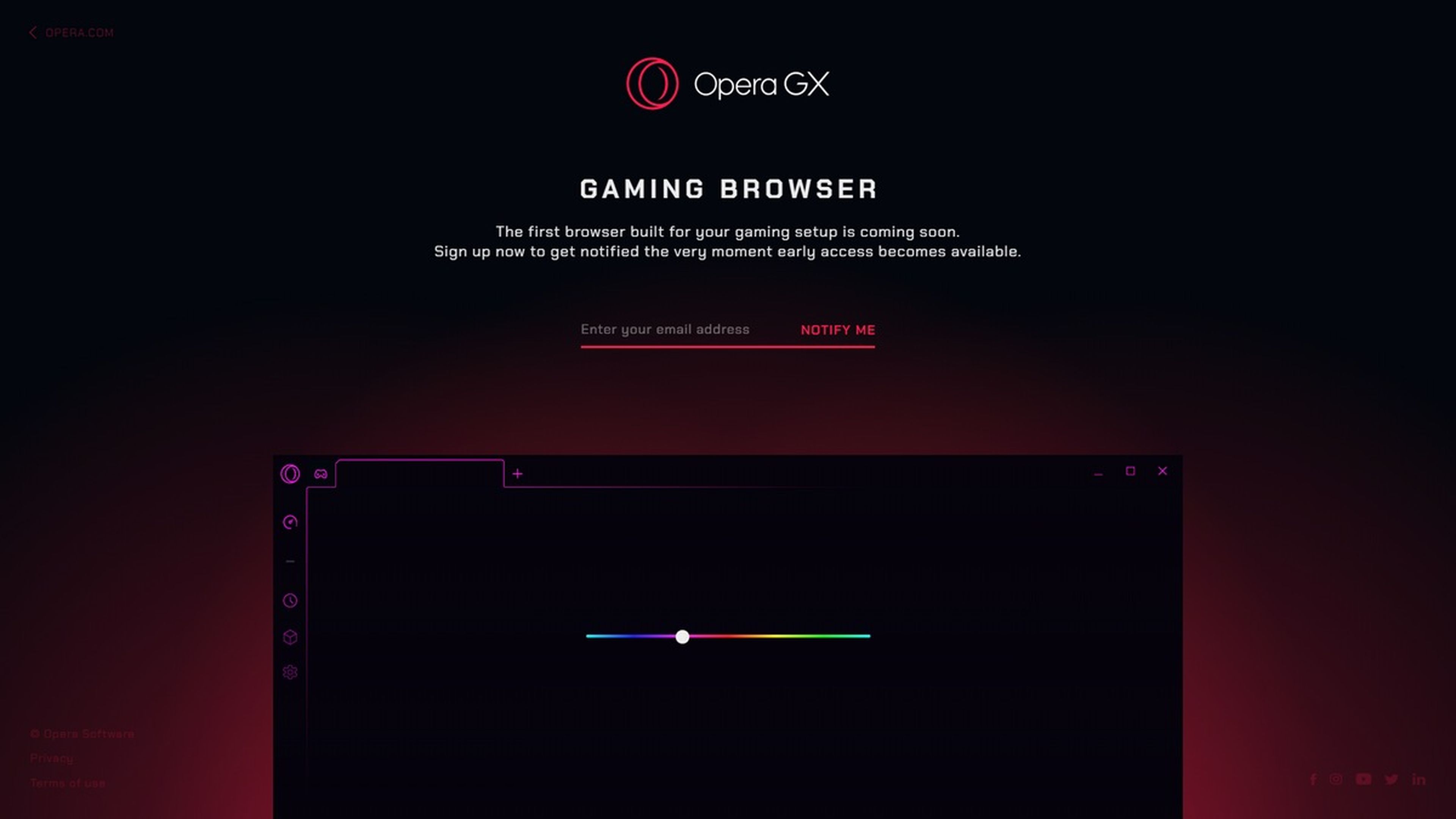 Opera GX, el primer navegador diseñado para gaming