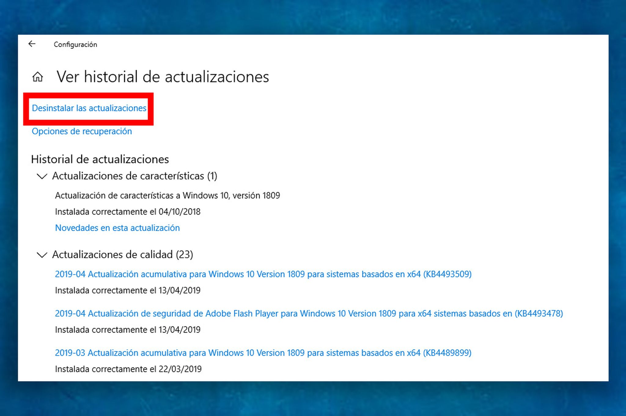 ¿es Posible Volver De Windows 10 A Una Versión Anterioremk 4855
