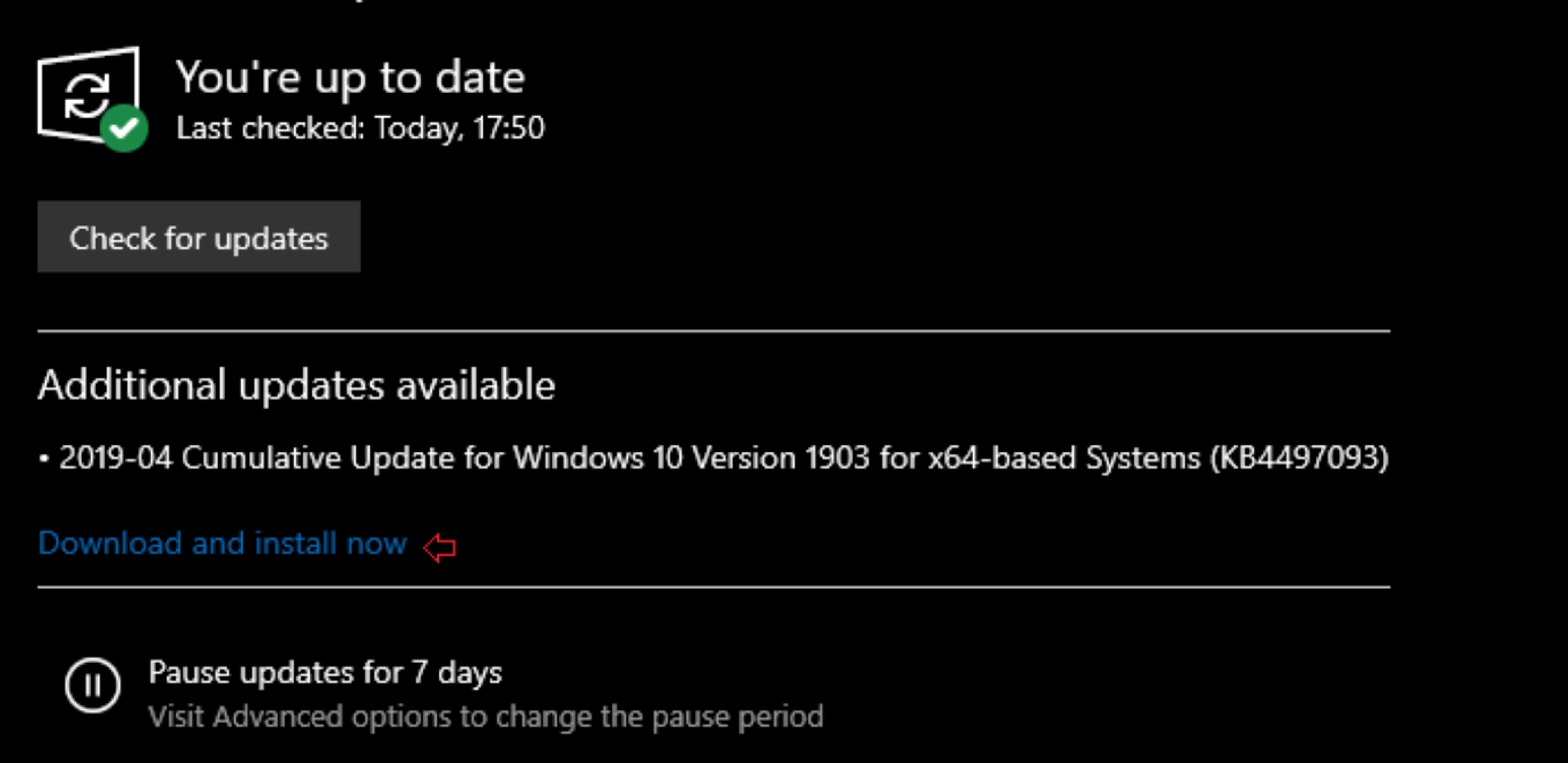 Windows 10 actualizaciones