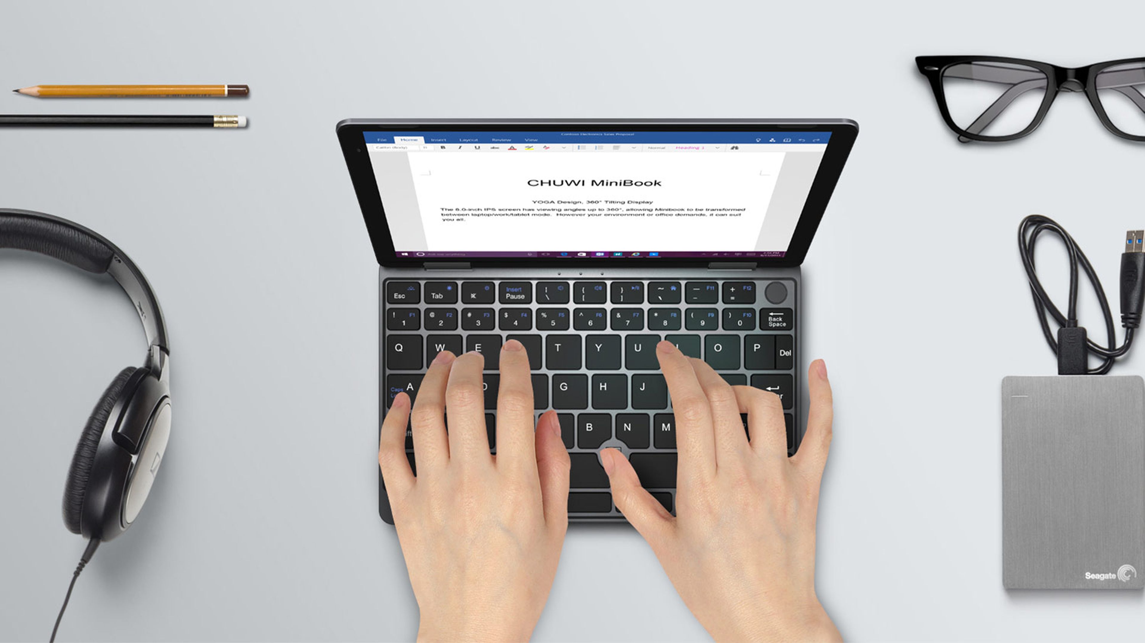 Chuwi MiniBook, el portátil Windows completo más compacto que hayas visto nunca