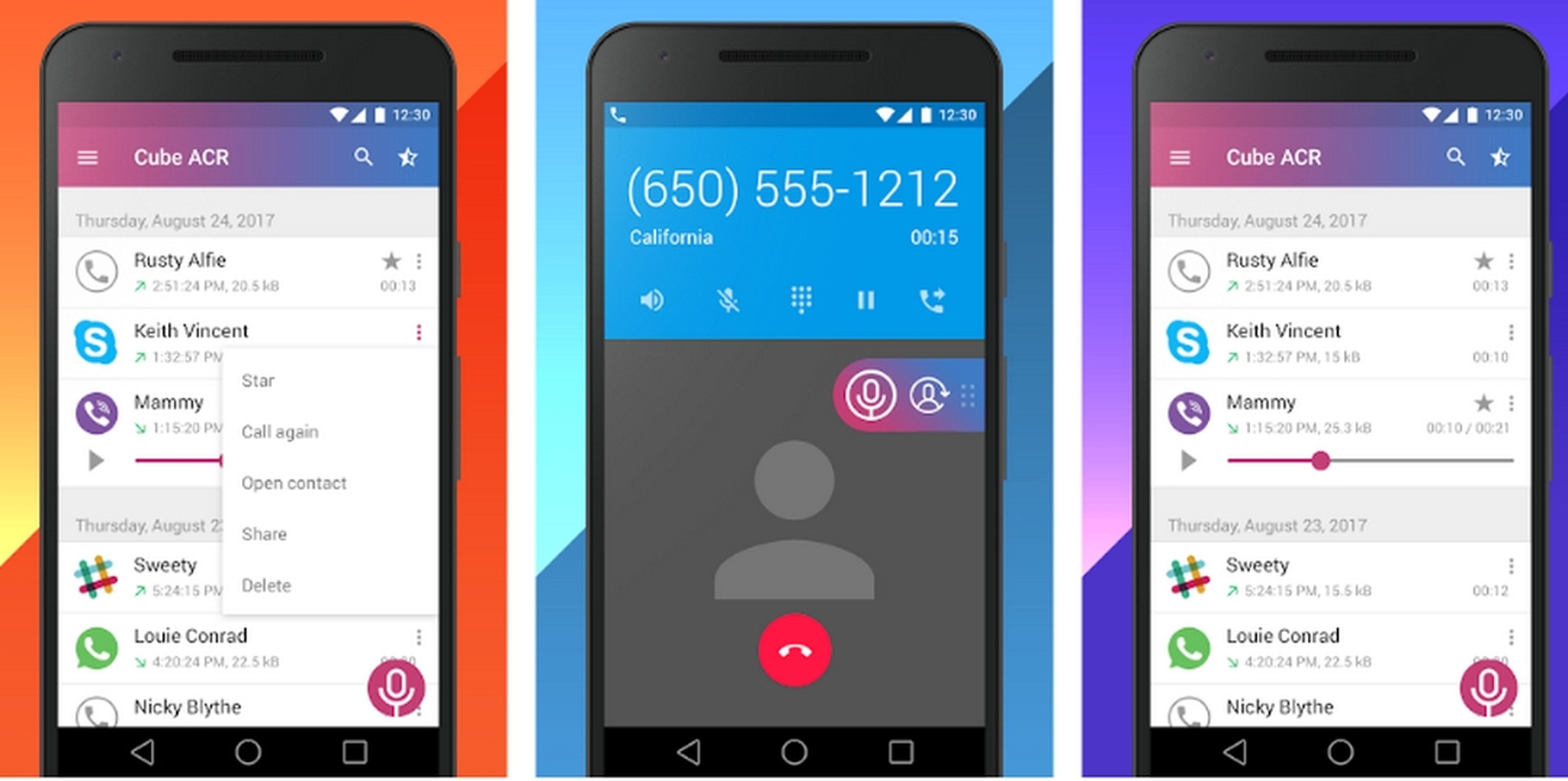 Cómo grabar llamadas de voz, WhatsApp y Skype en Android y iPhone