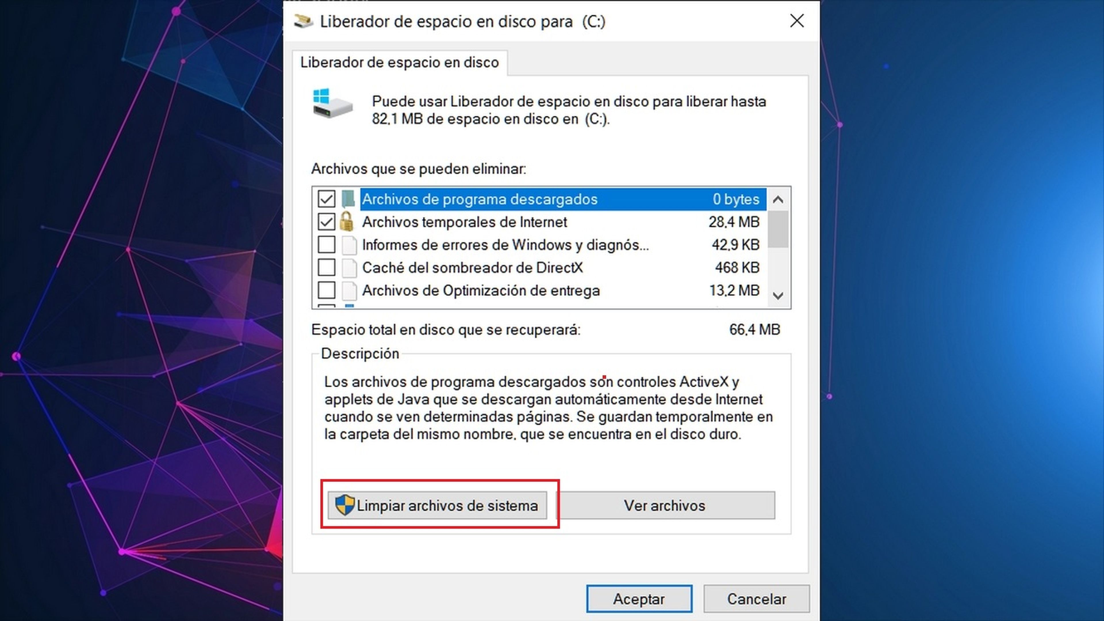 Cómo liberar espacio del disco duro en Windows 10 rápidamente