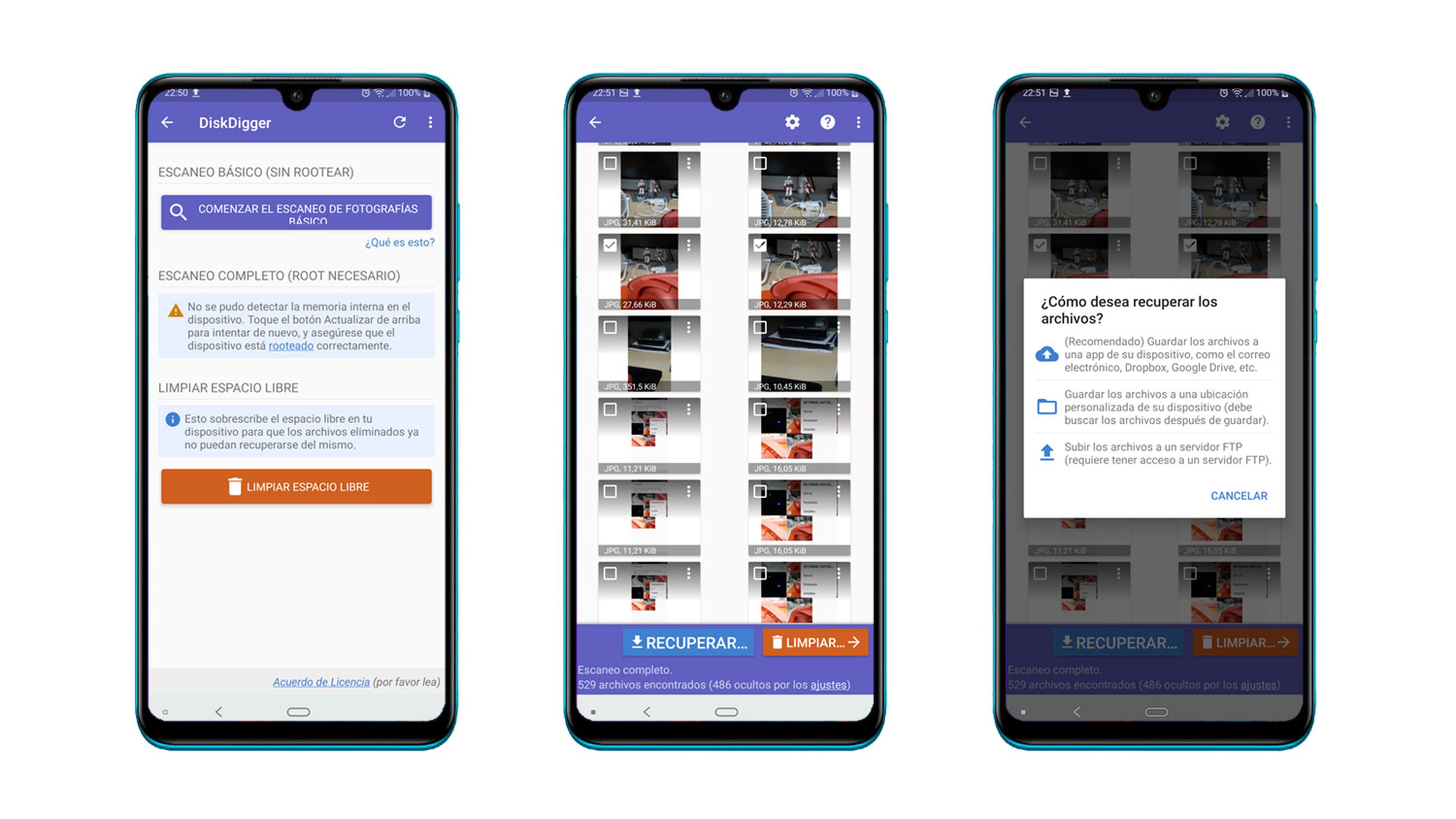 Cómo recuperar fotos borradas en Android en 2019