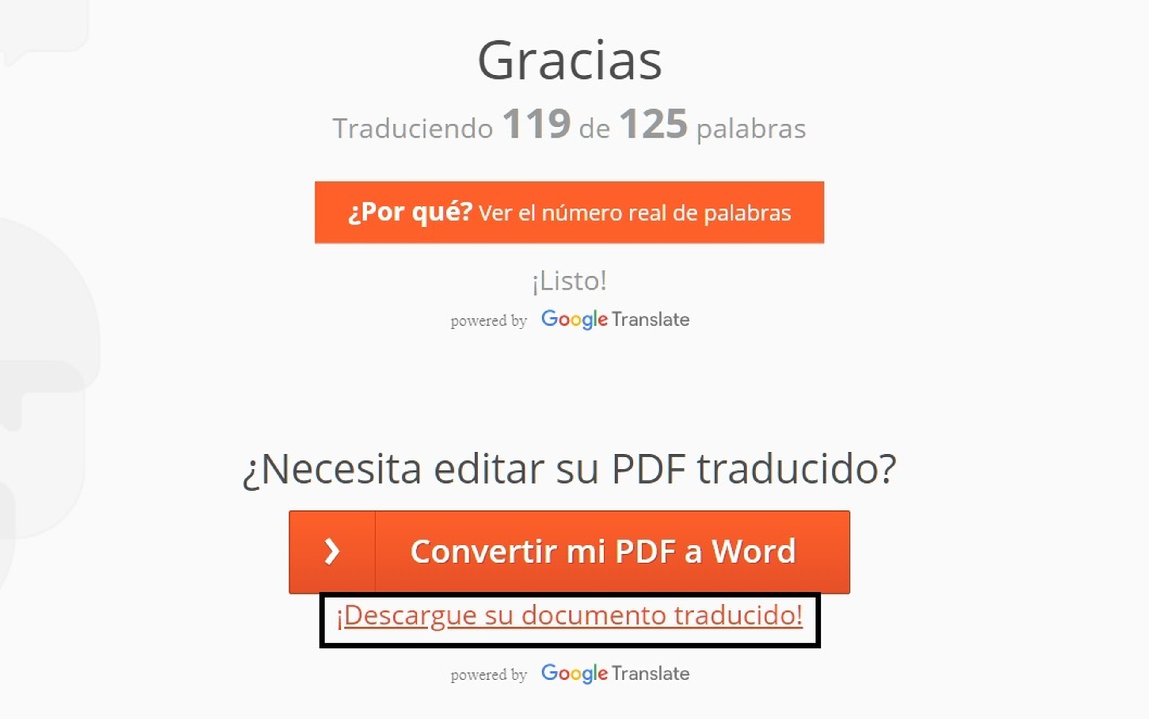 Diferentes formas de traducir un documento PDF