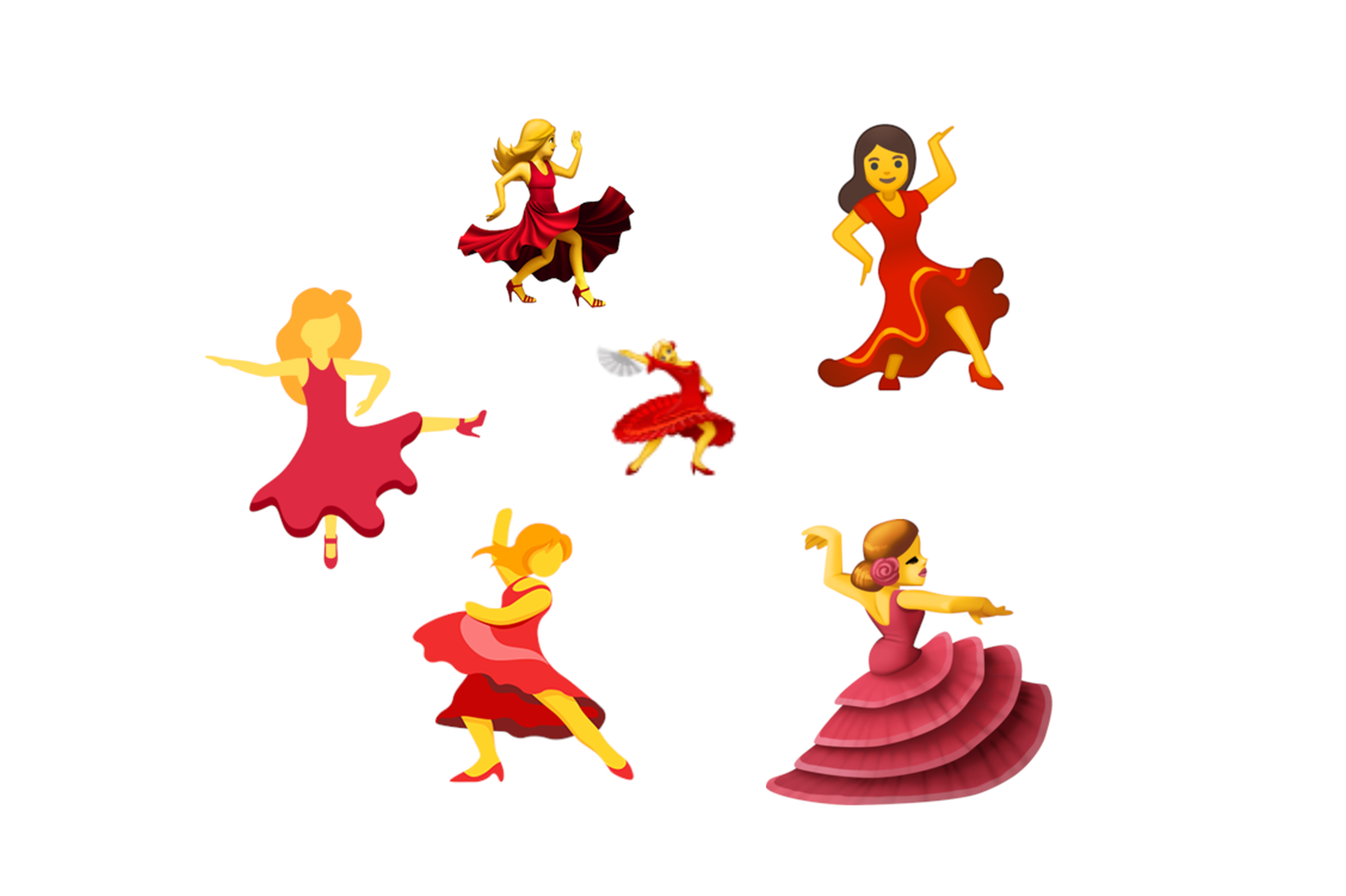 Emoji Bailarina