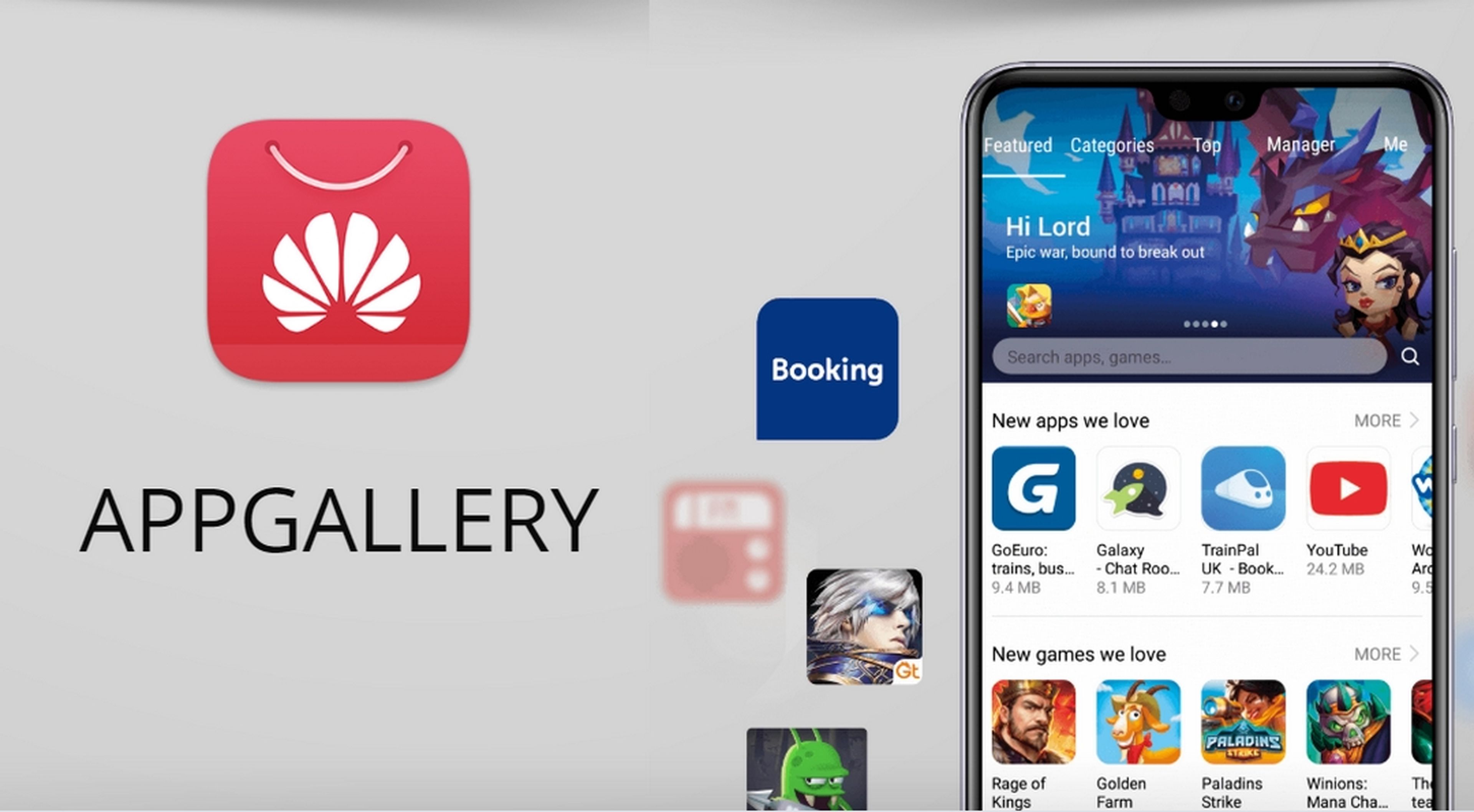 Huawei está enviando invitaciones a los desarrolladores para que publiquen en su App Store