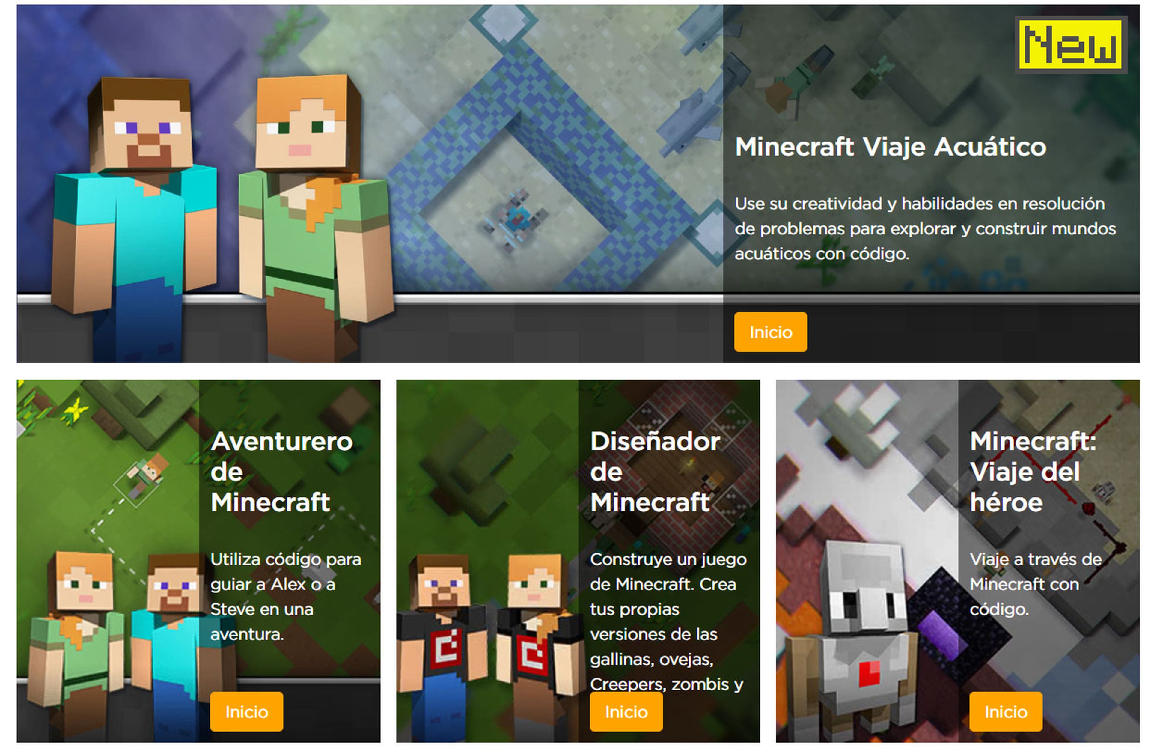 Minecraft Hora del Código