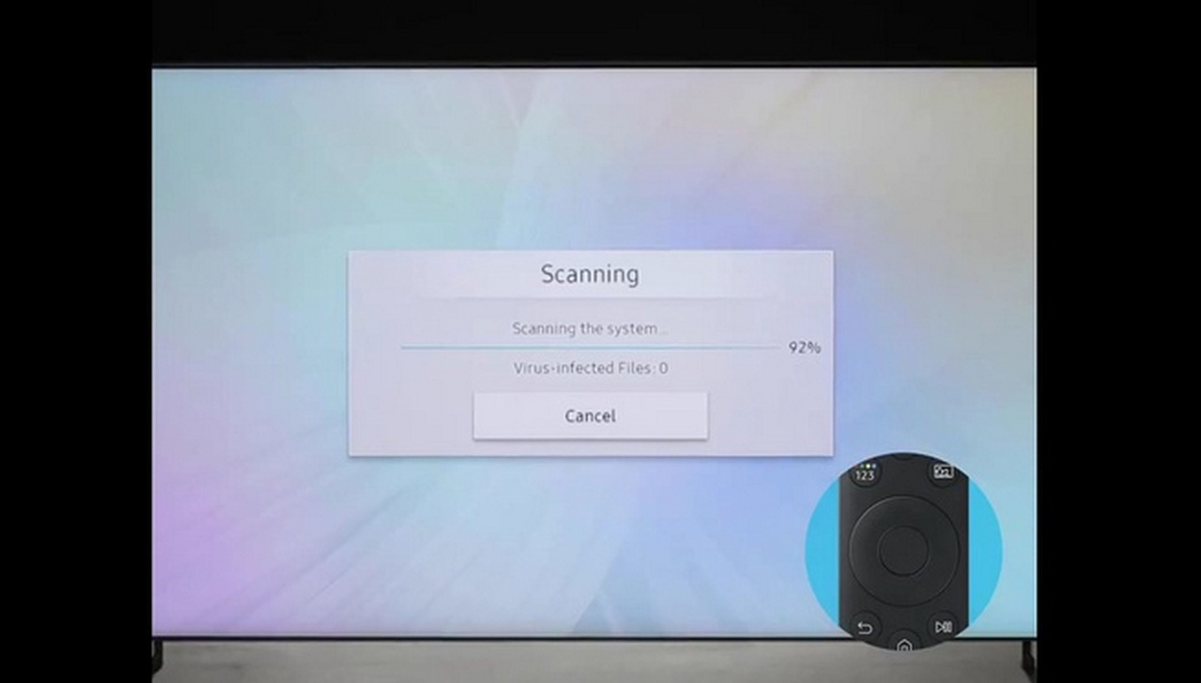 Samsung recomienda pasar el antivirus a sus televisores QLED cada pocas semanas