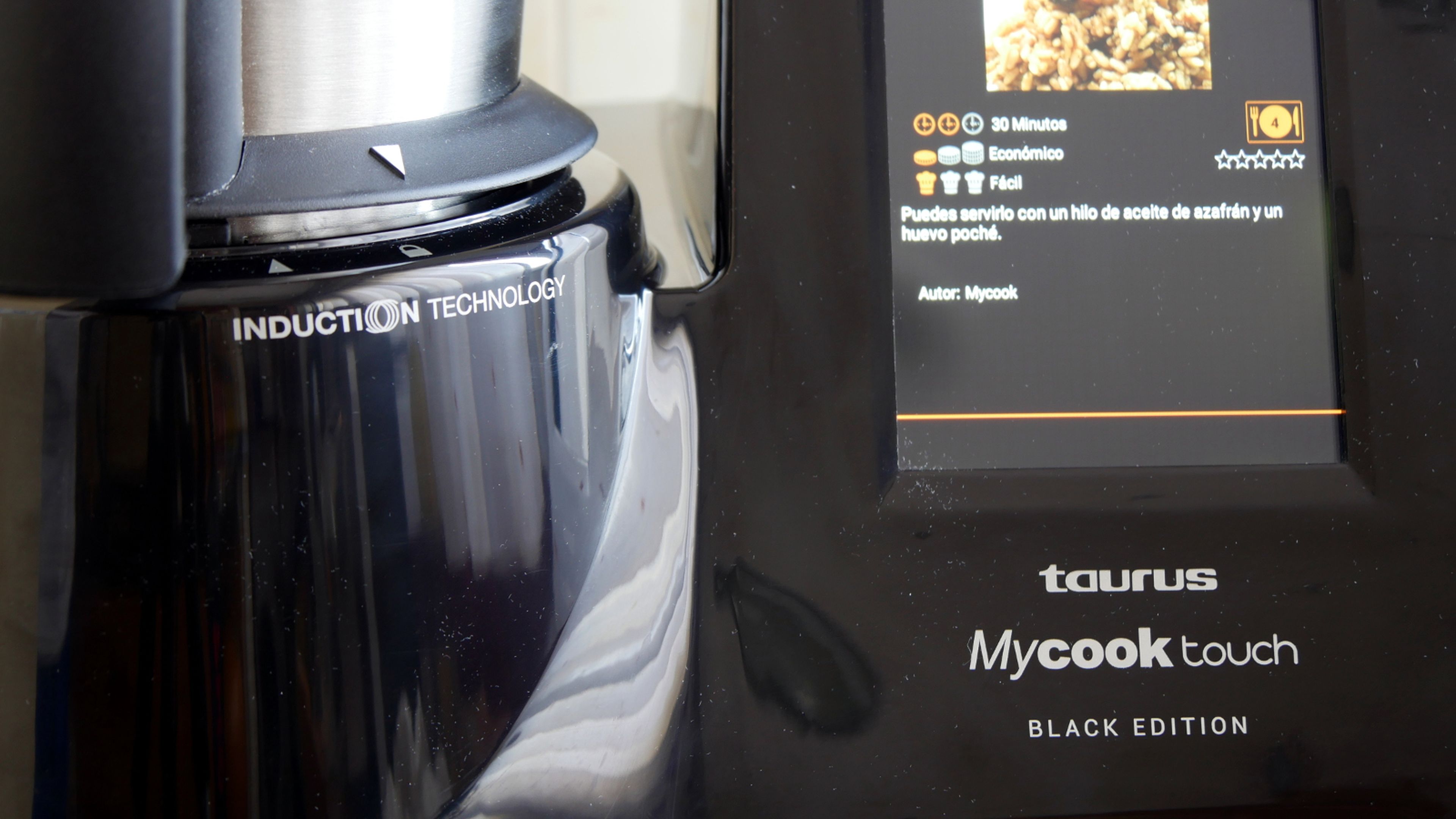 Taurus Mycook Touch Black Edition Inducción