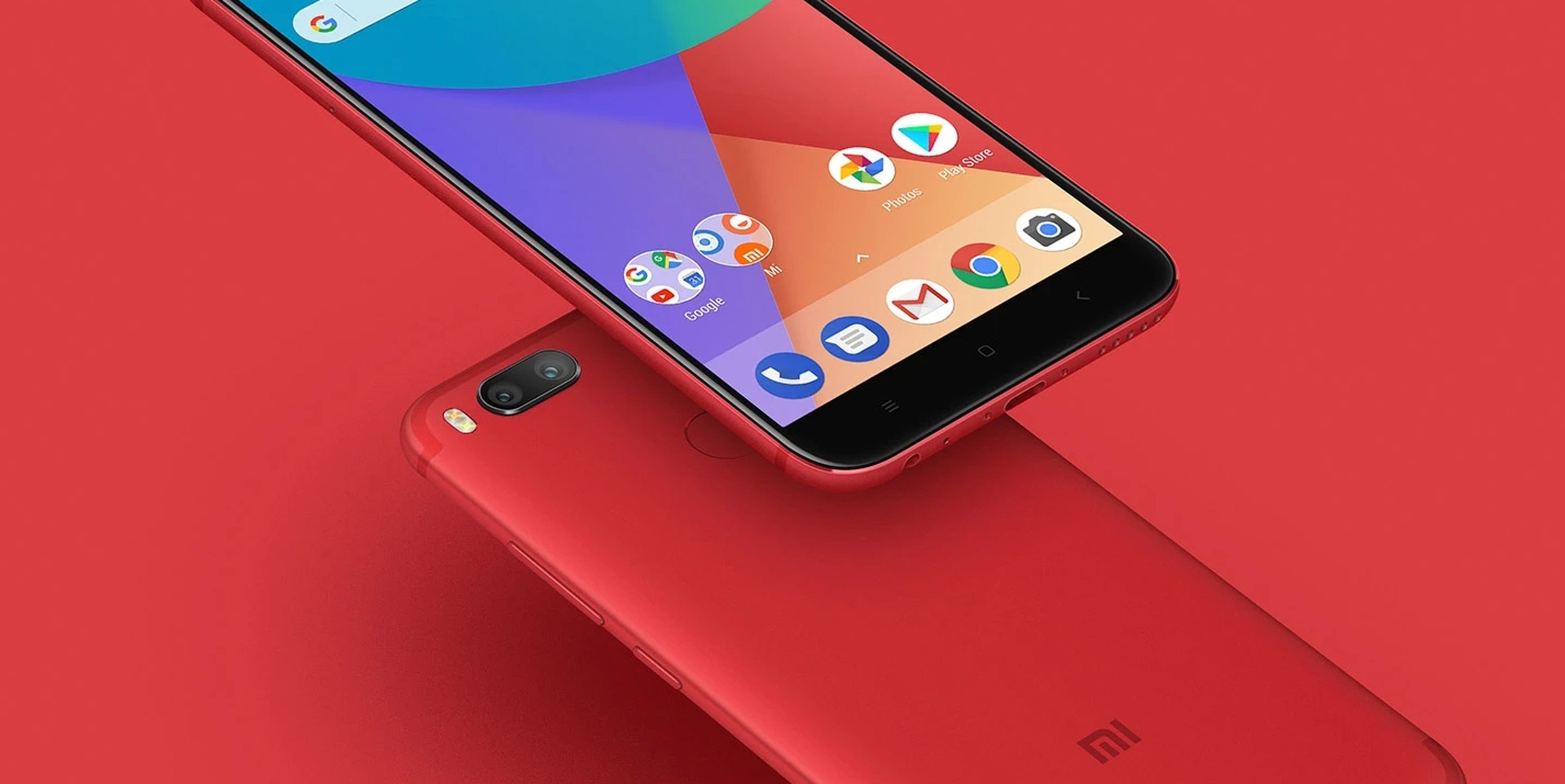 Xiaomi Mi A2 Red Edition en color rojo