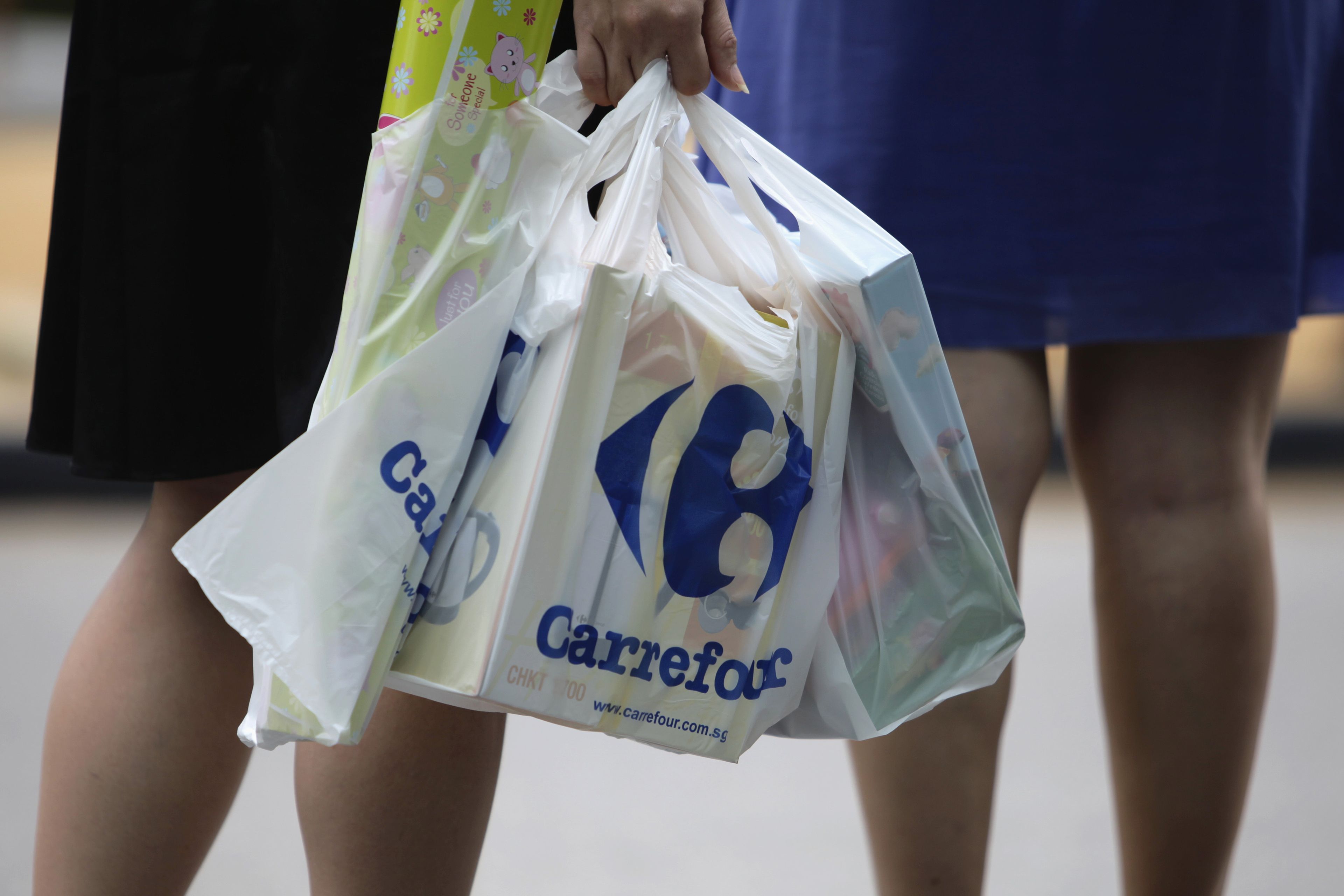 Bolsa plástico Carrefour