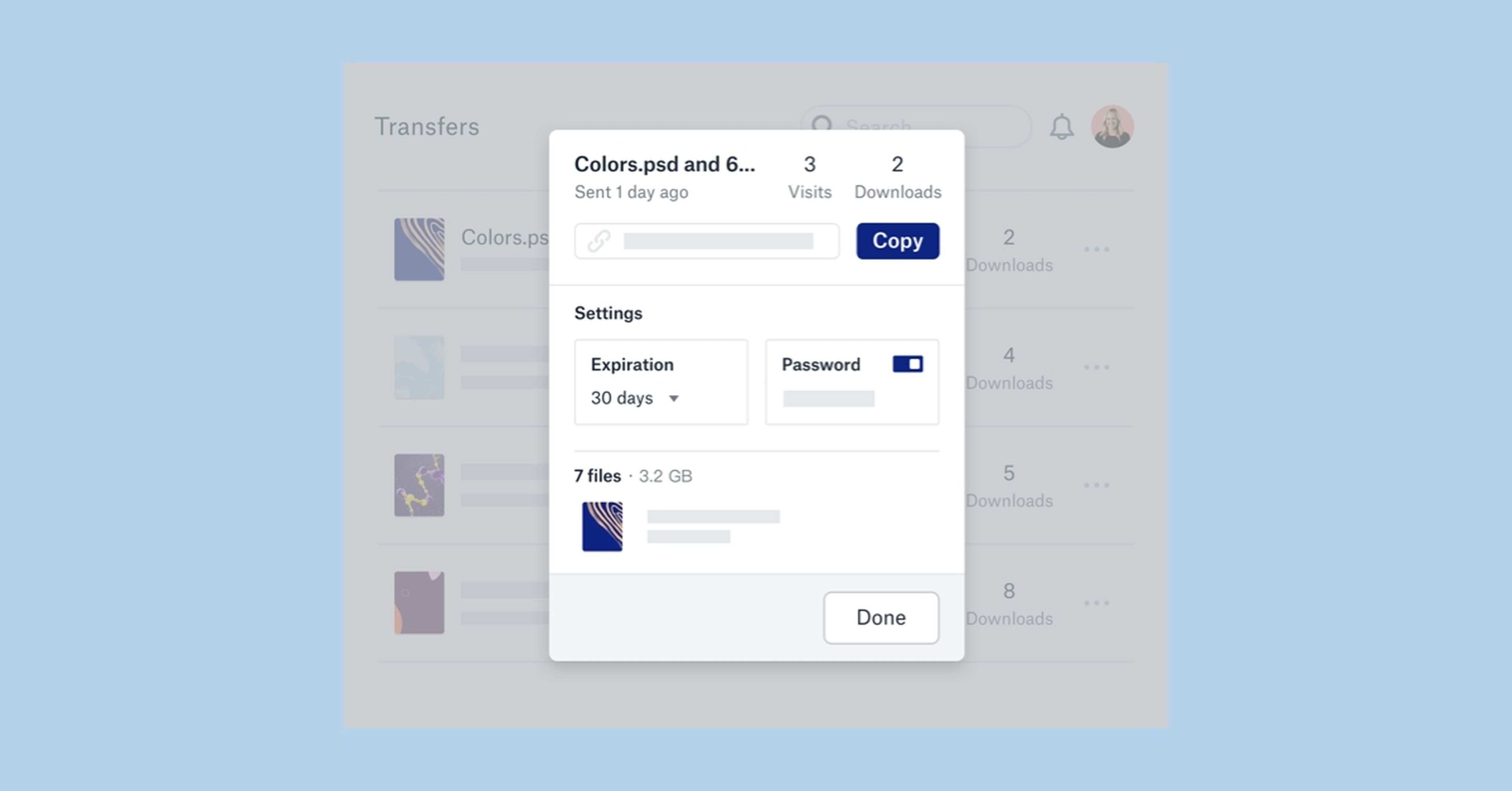 Dropbox Transfer te permite enviar ficheros de hasta 100 GB a otra persona