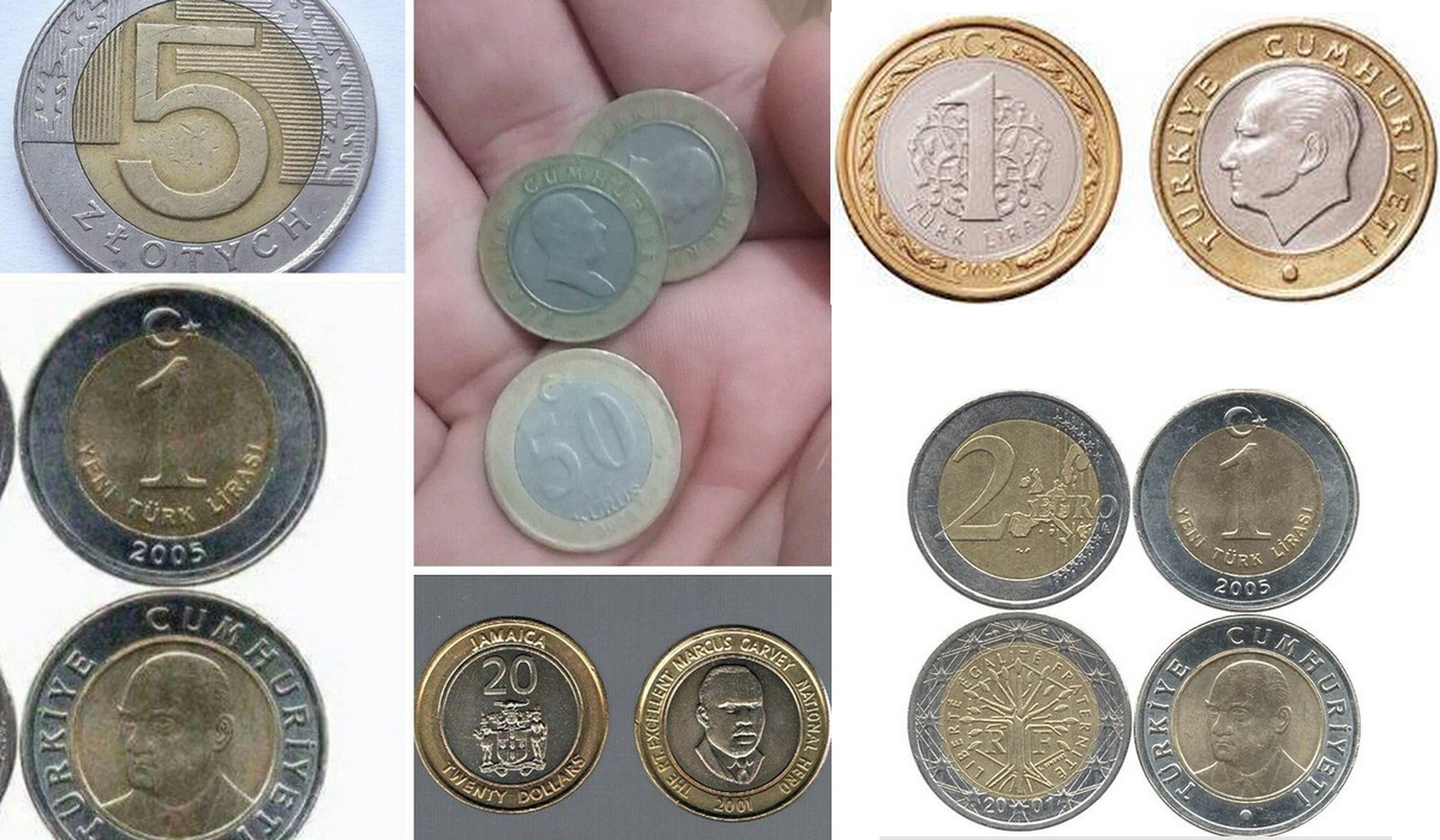 La estafa del cambio: estas monedas extranjeras nos las cuelan por euros