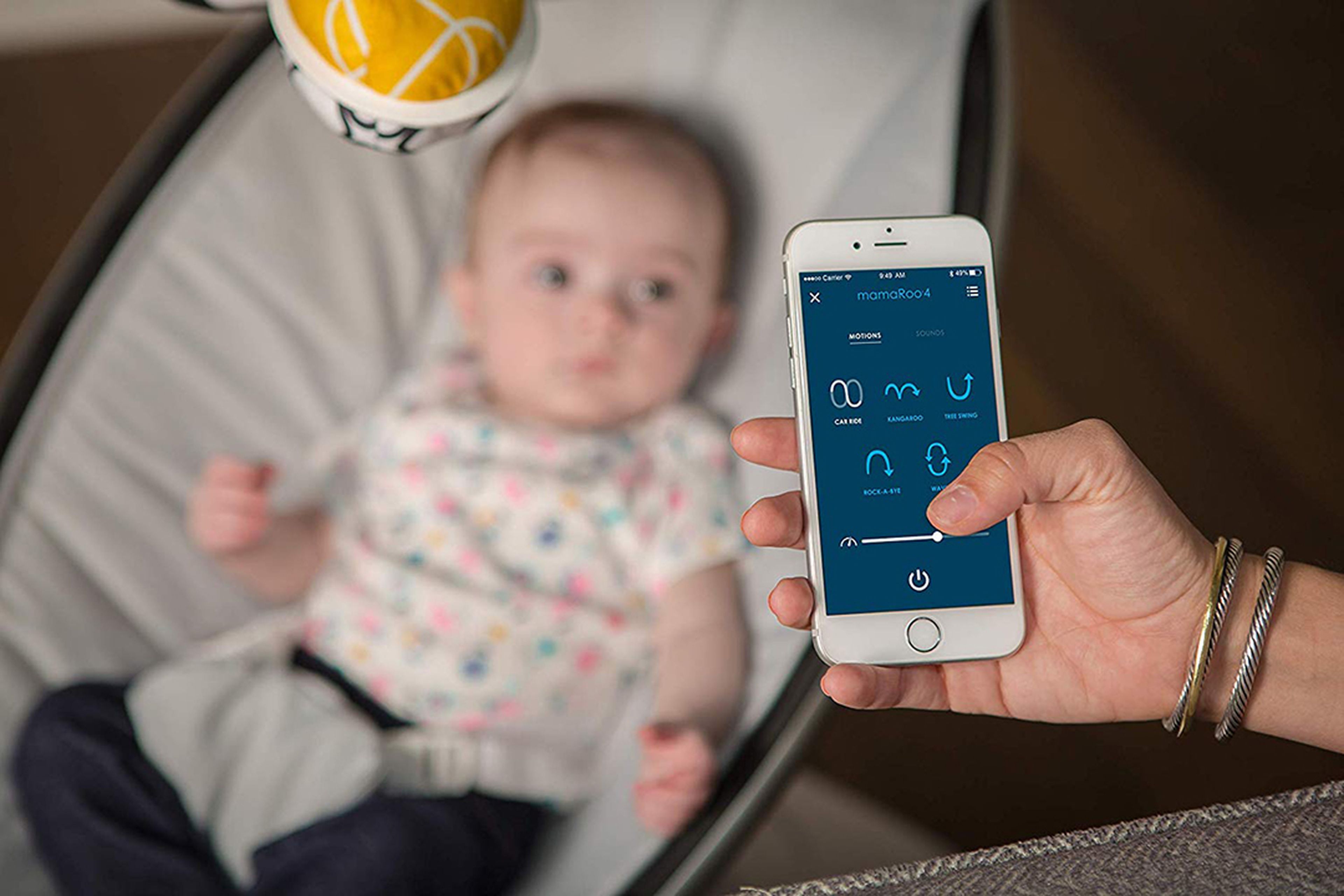 Hamaca para bebés inteligente con bluetooth - Productos modernos de alta  tecnología