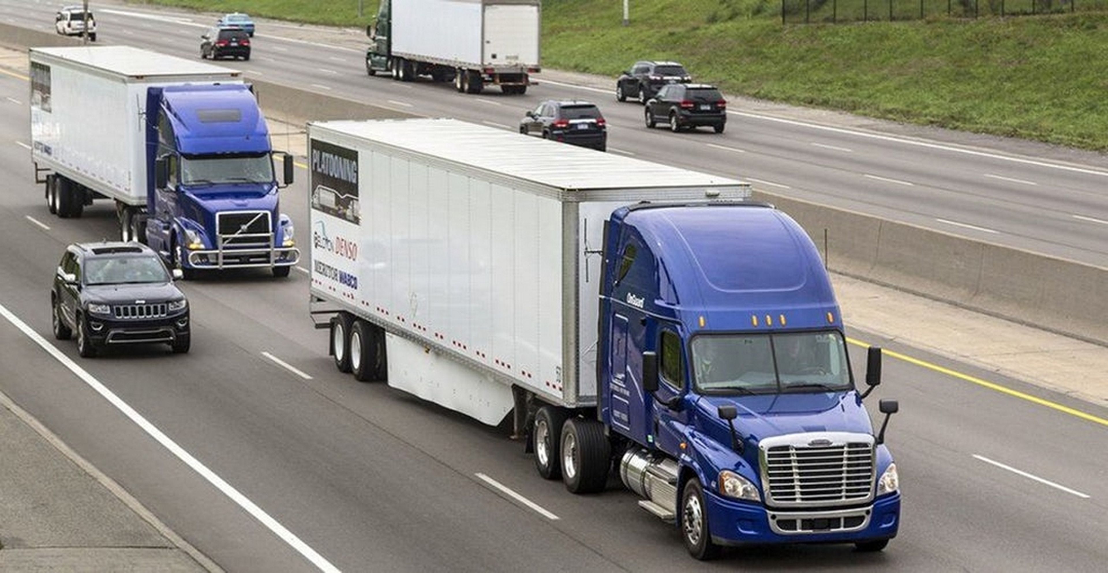 Peloton, la tecnología para conducir dos camiones al mismo tiempo