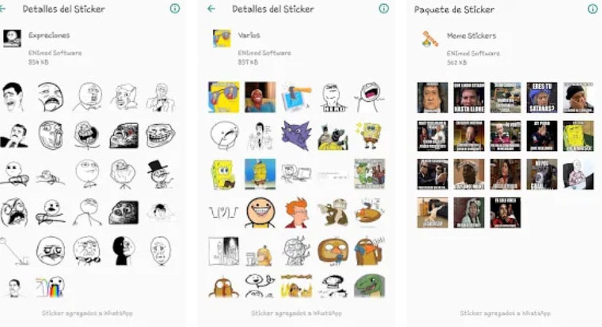 5 aplicaciones de stickers para WhatsApp con cientos de diseños diferentes