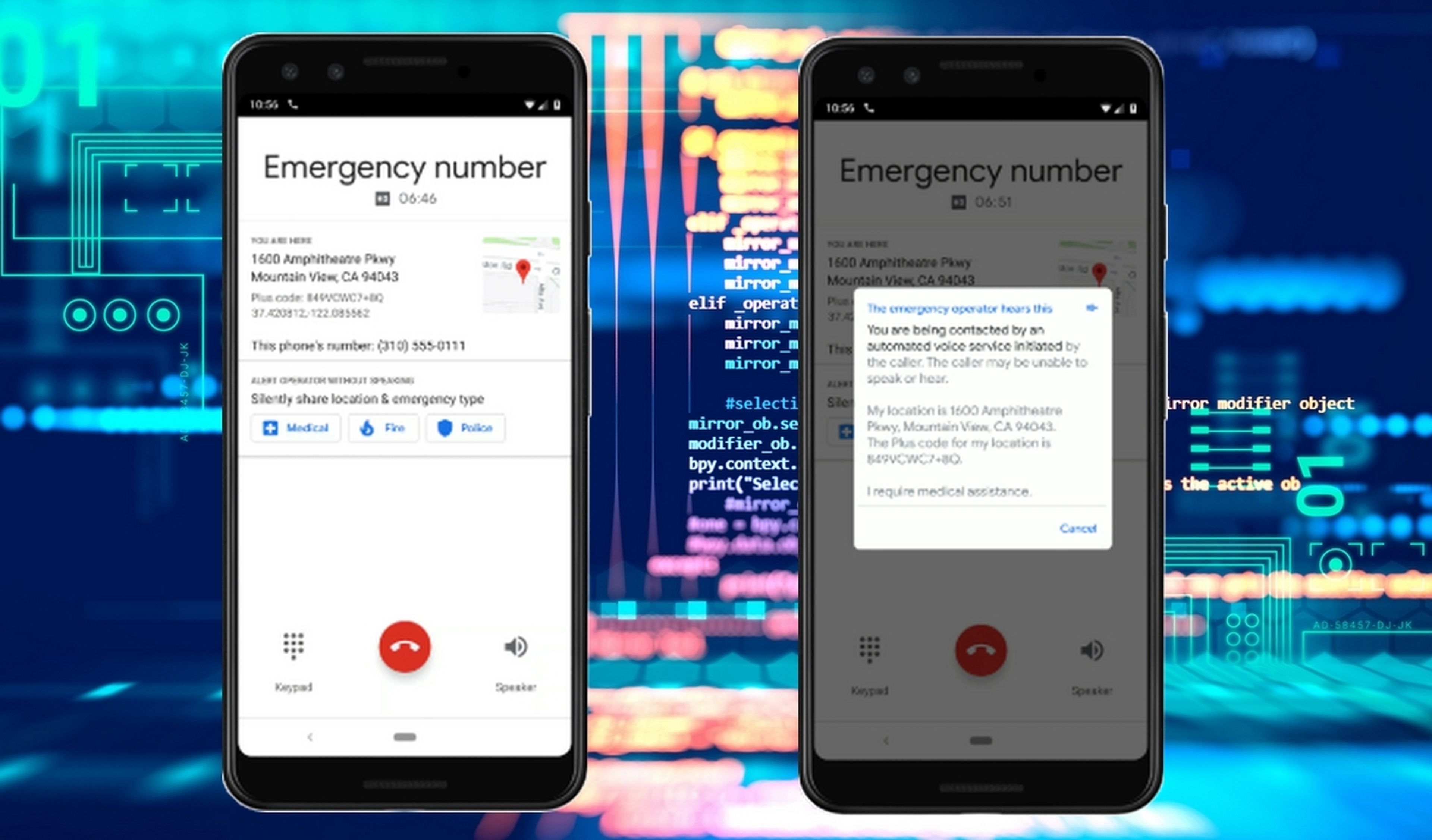 Google está trabajando en un botón SOS para emergencias, que llevarán los móviles