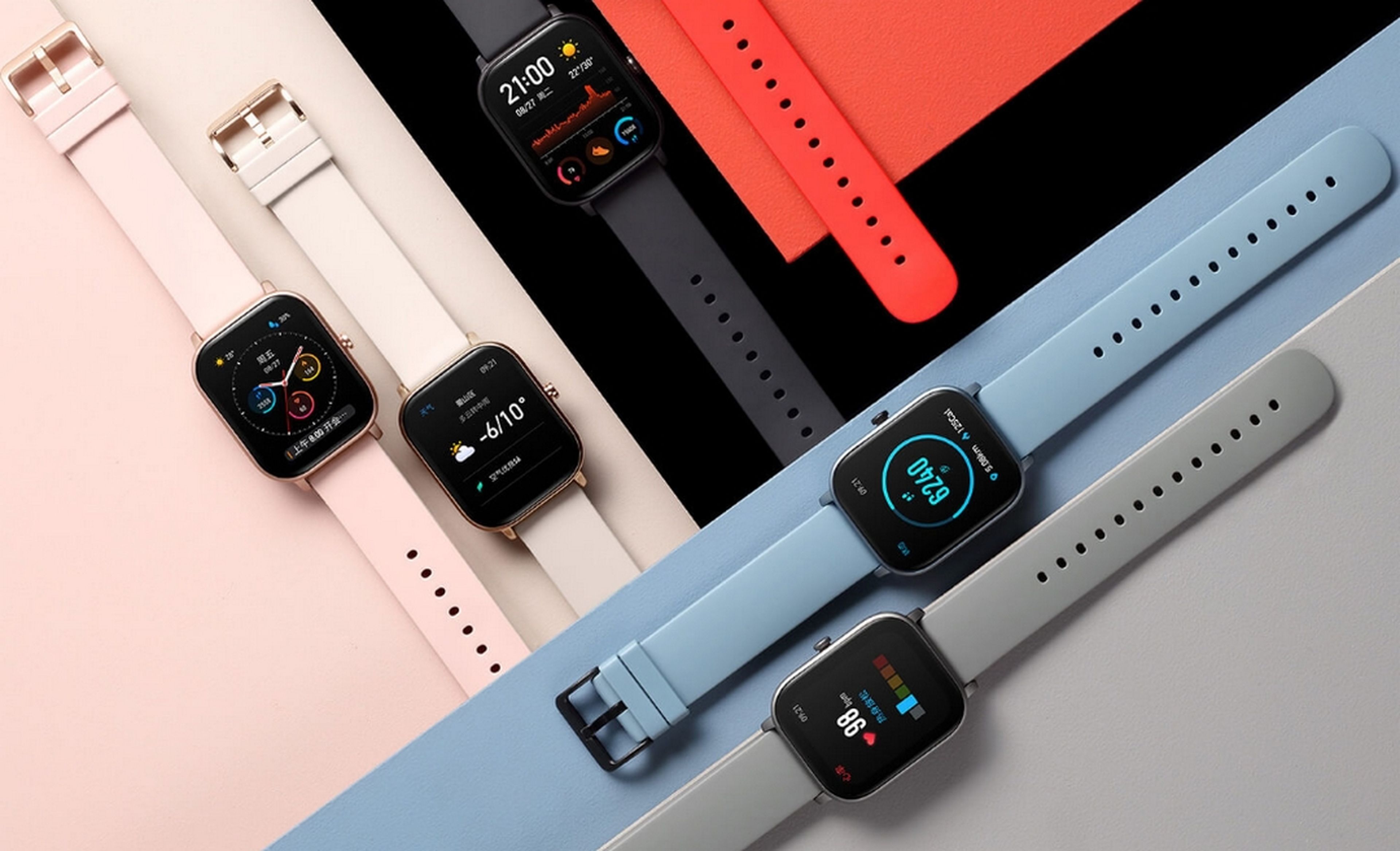 Nuevo Amazfit GTS, un reloj inteligente que no esconde su parecido con el Apple Watch Computer Hoy