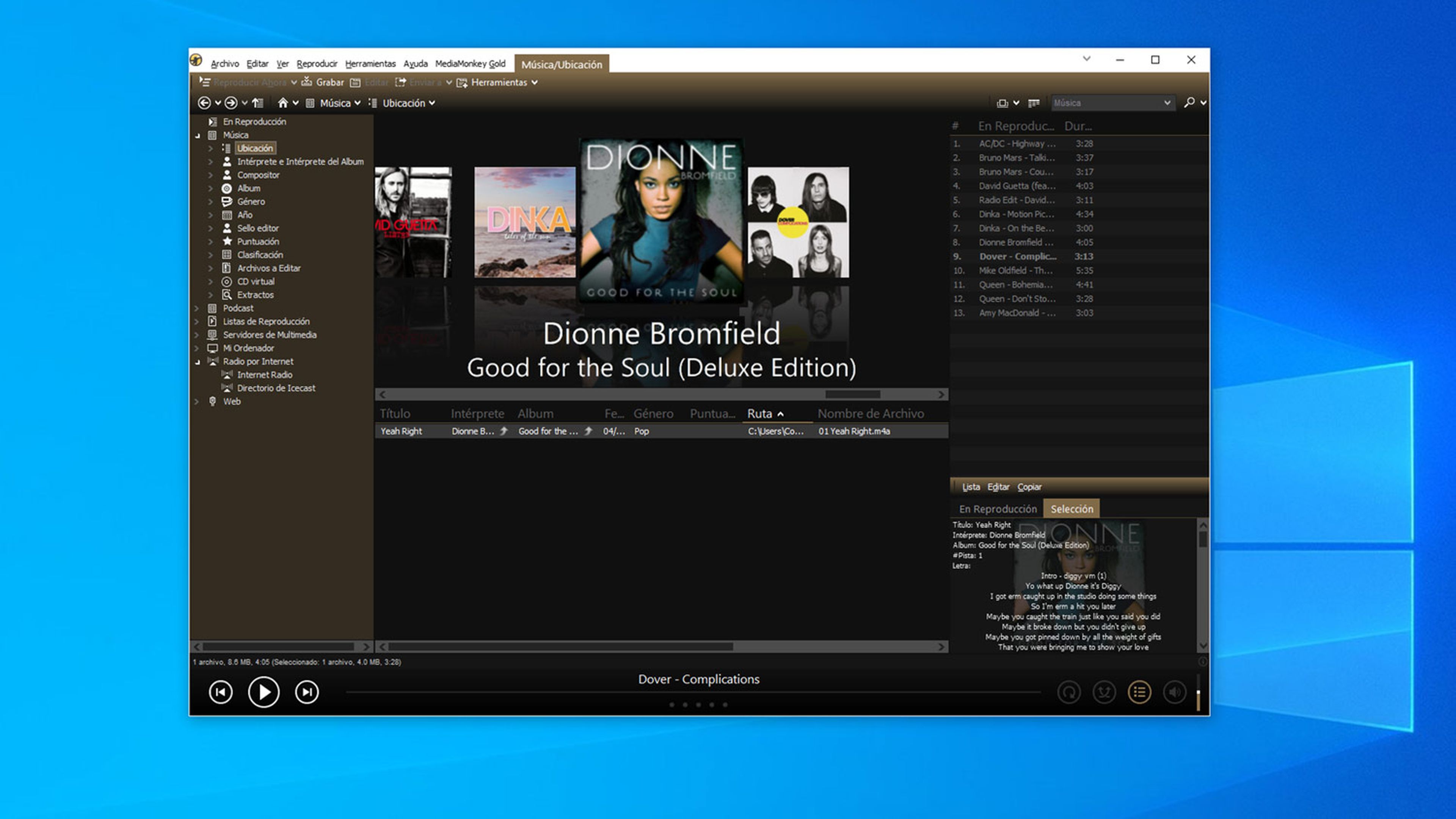 reproductores de música gratis para Windows 10