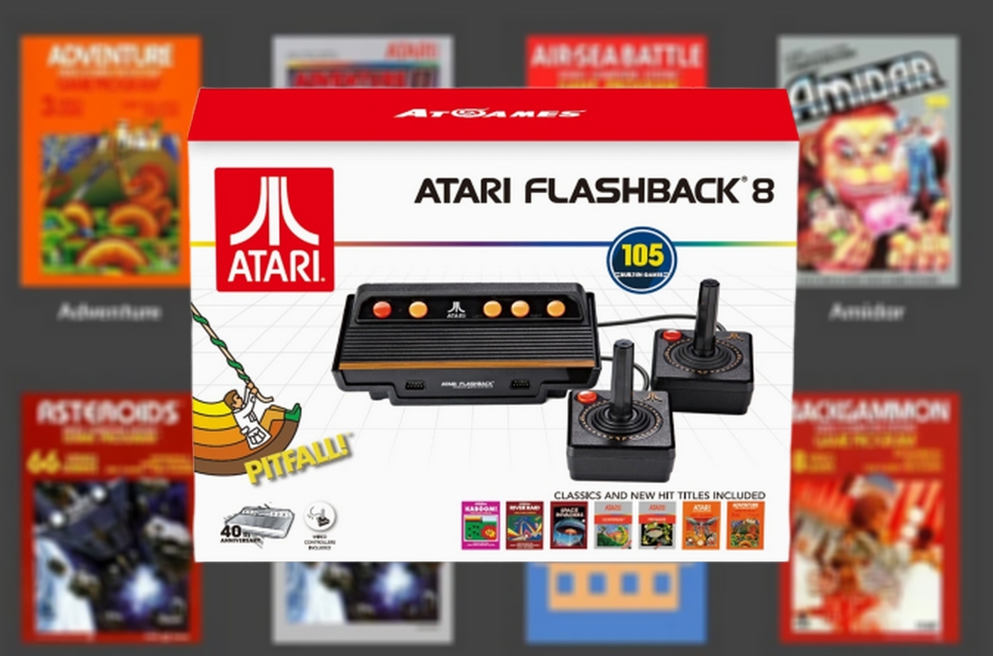 Revive tu infancia por solo 32€: es lo que cuesta la Atari Flashback 8 con 105 juegos