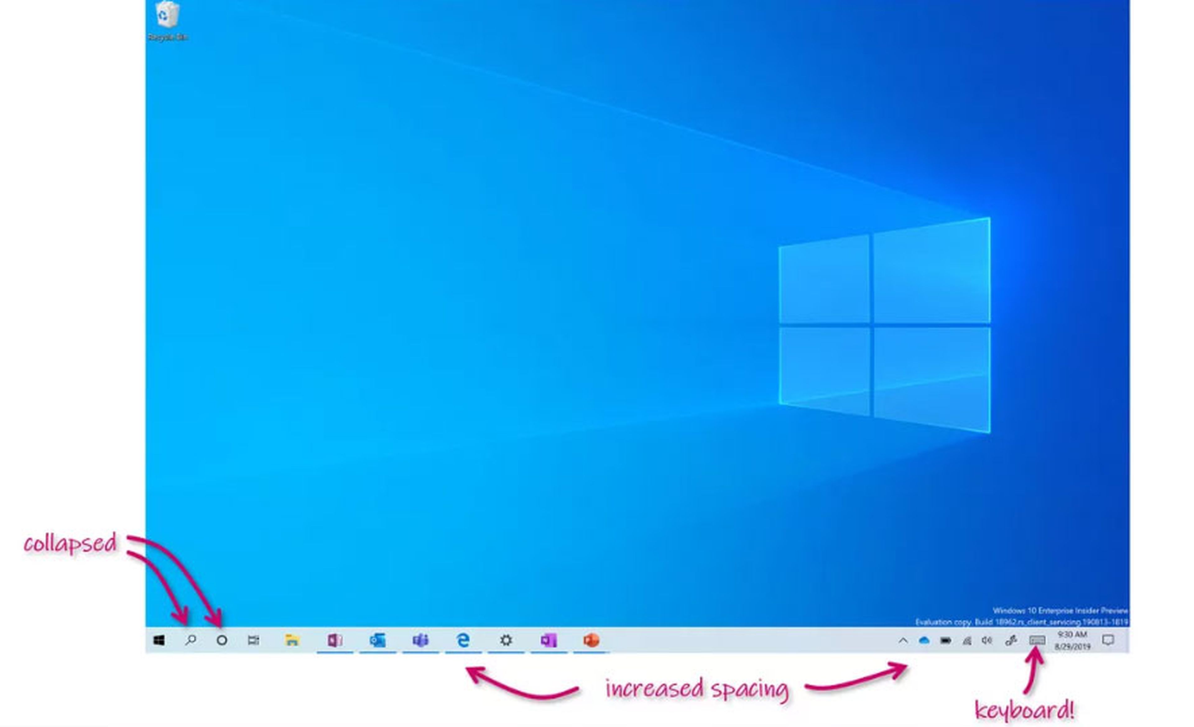 Windows nuevo modo tableta