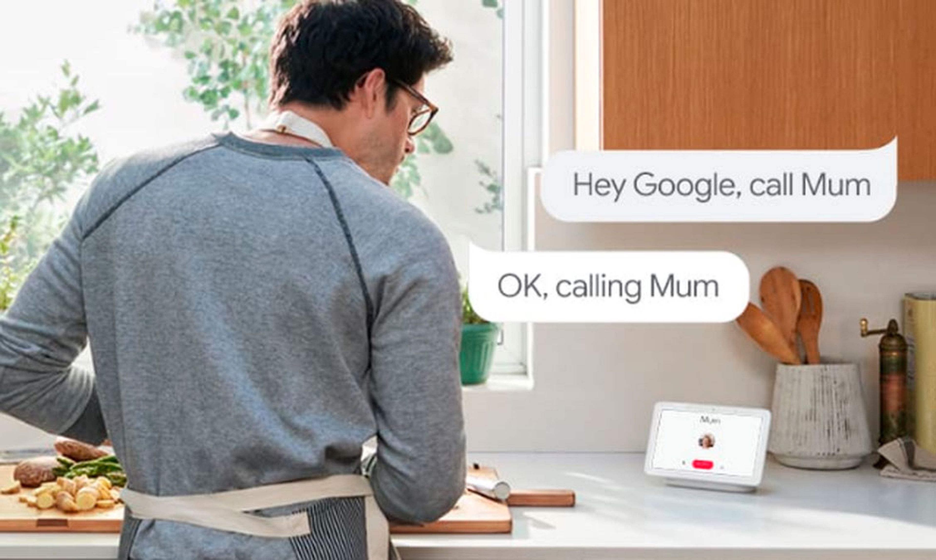 Llamadas con Google Home