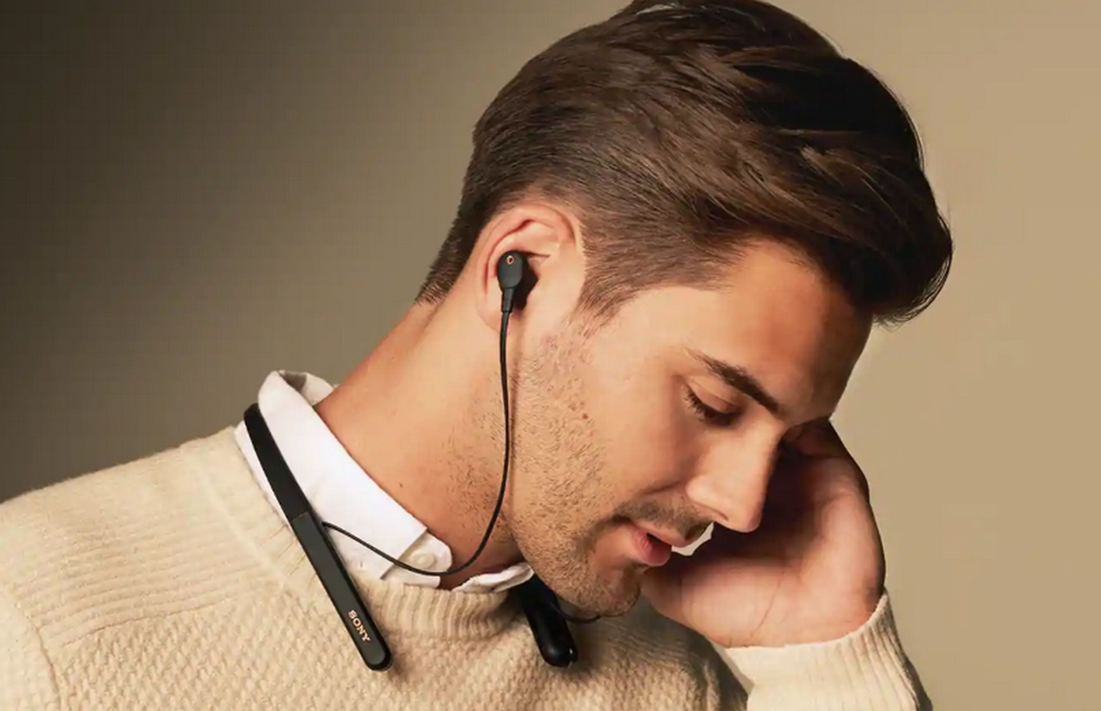 Nuevos auriculares inálámbricos Sony WI-1000XM2 con cancelación de ruído y neckband