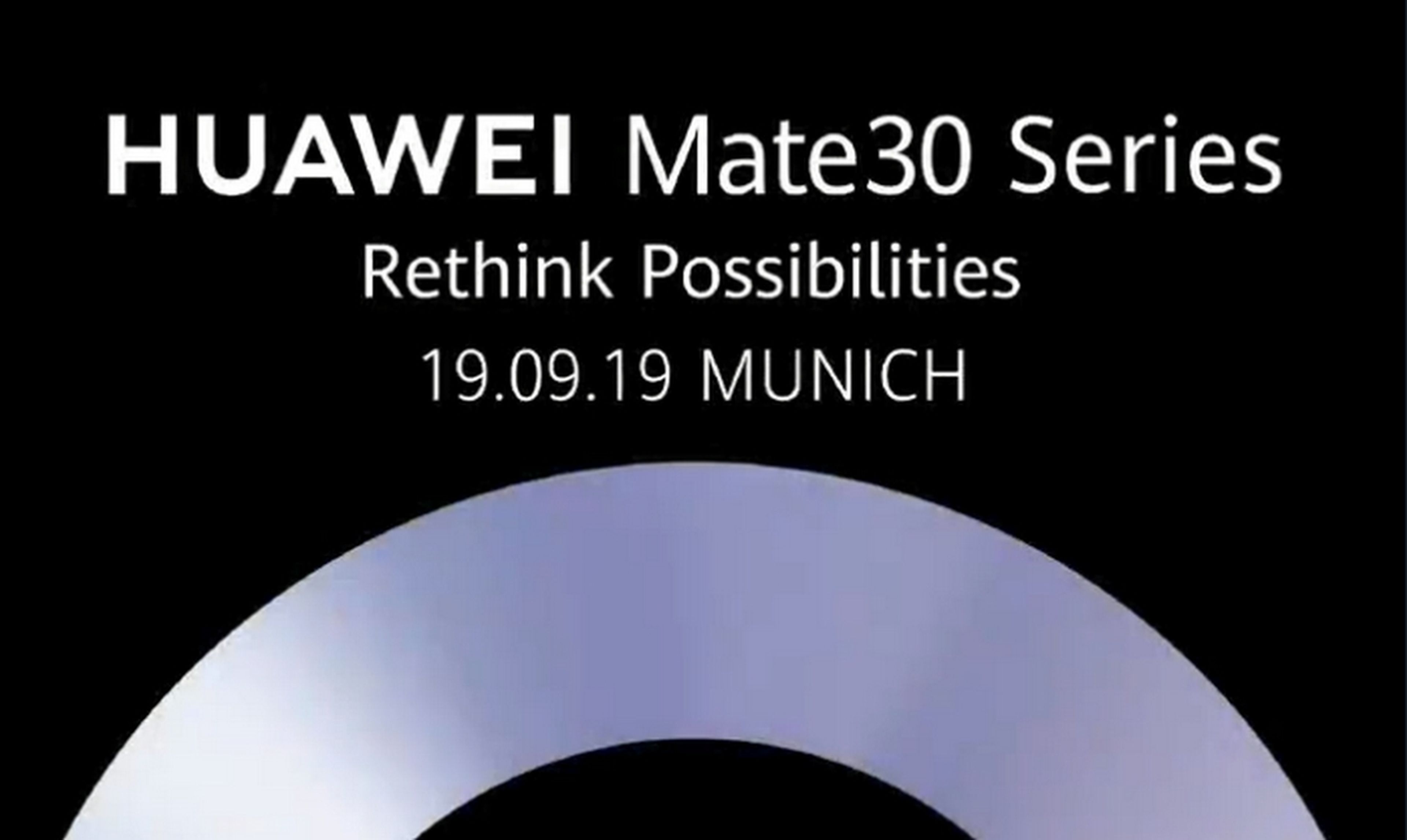 Presentación del Huawei Mate 30