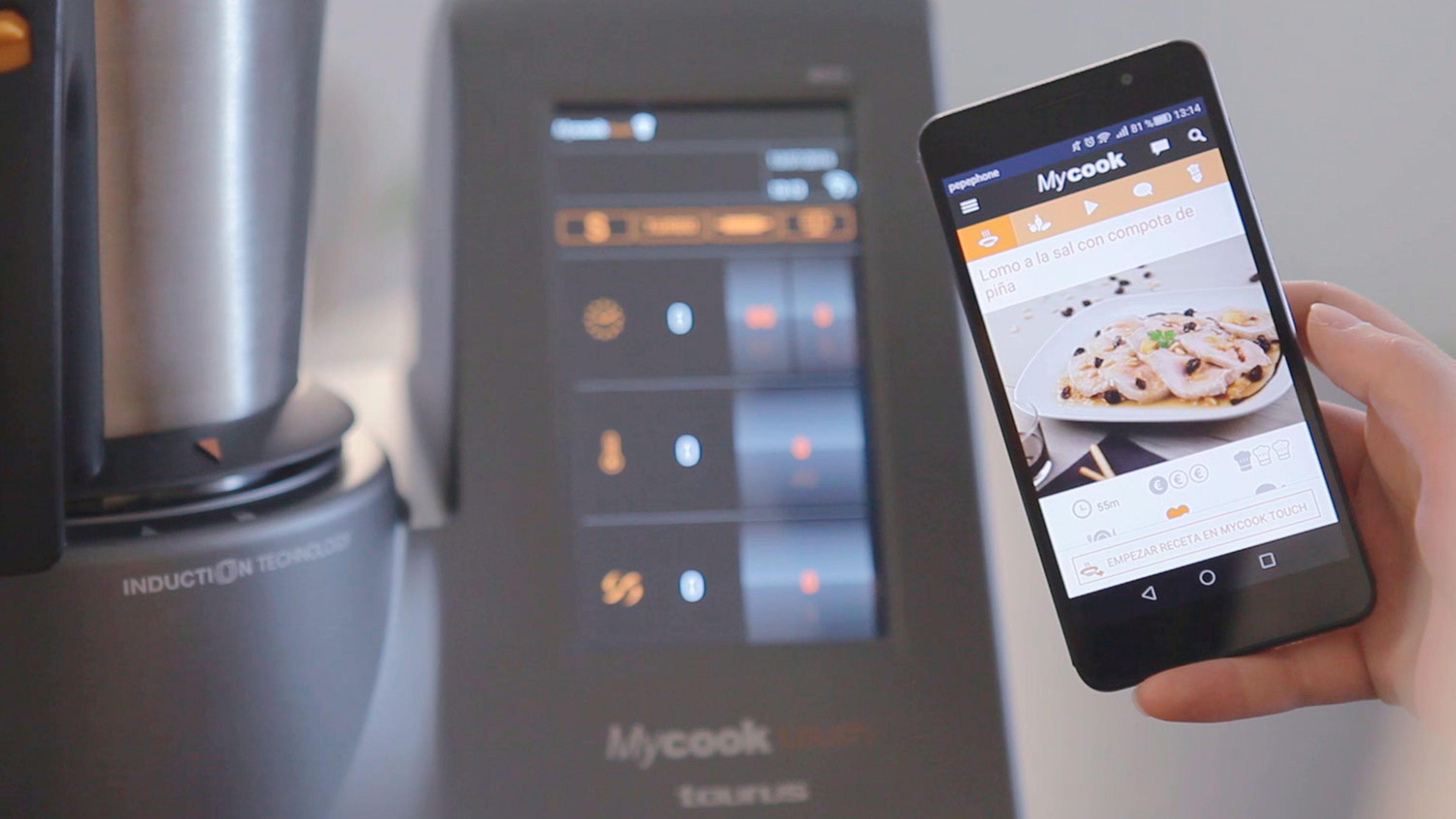 robot de cocina Taurus Mycook Touch