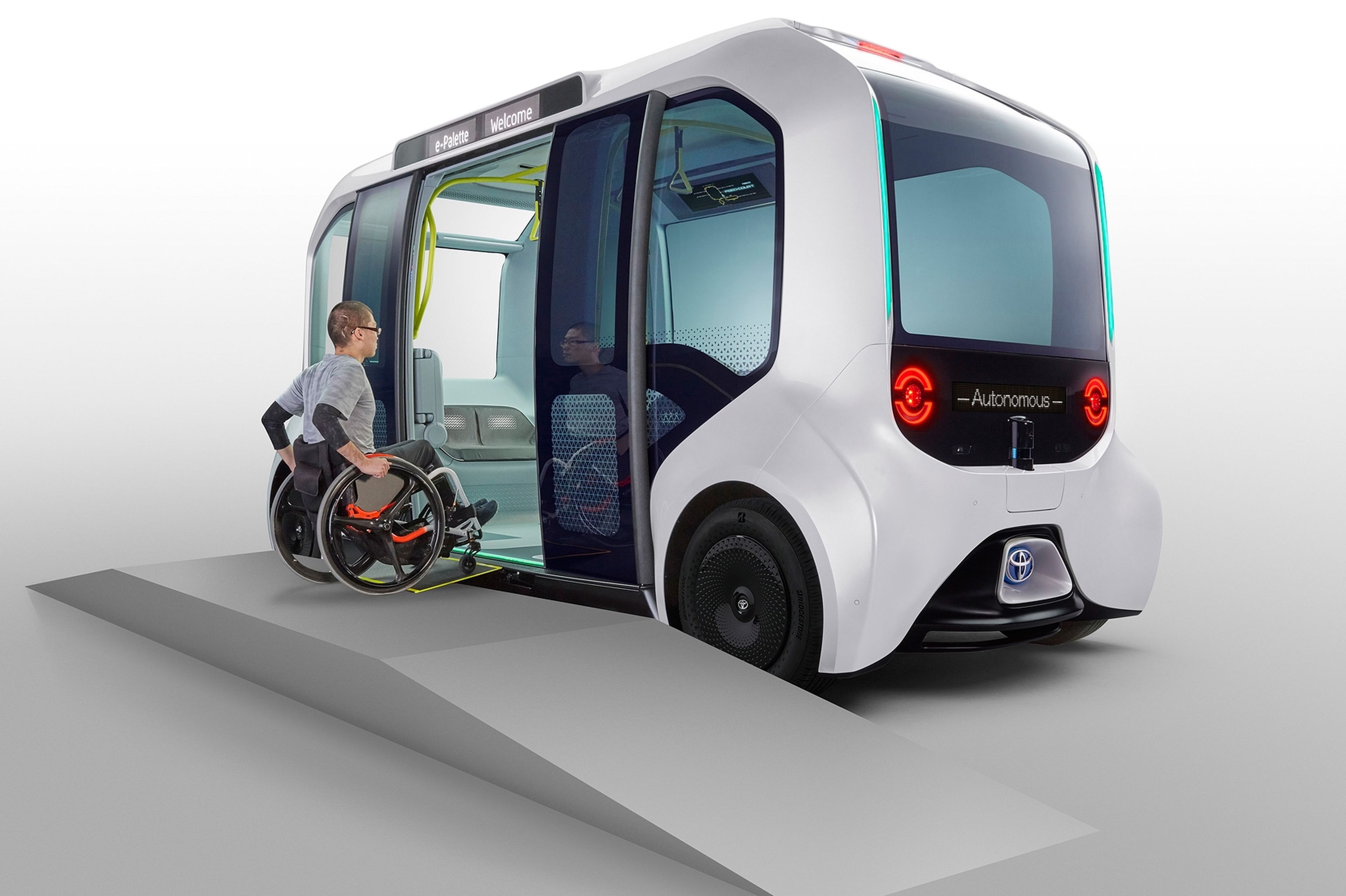 Estos pods autónomos transportarán a los atletas en las Olimpiadas de Tokio