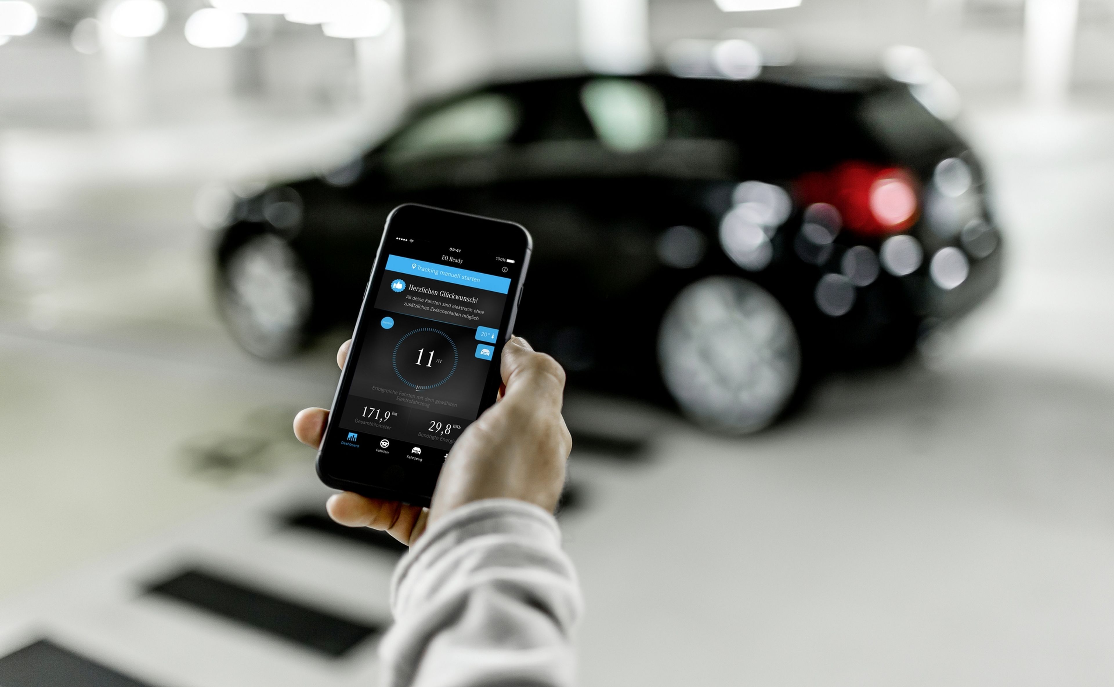 Mercedes ha lanzado una aplicación para ayudarte a decidir si un coche eléctrico encajaría en tu vida