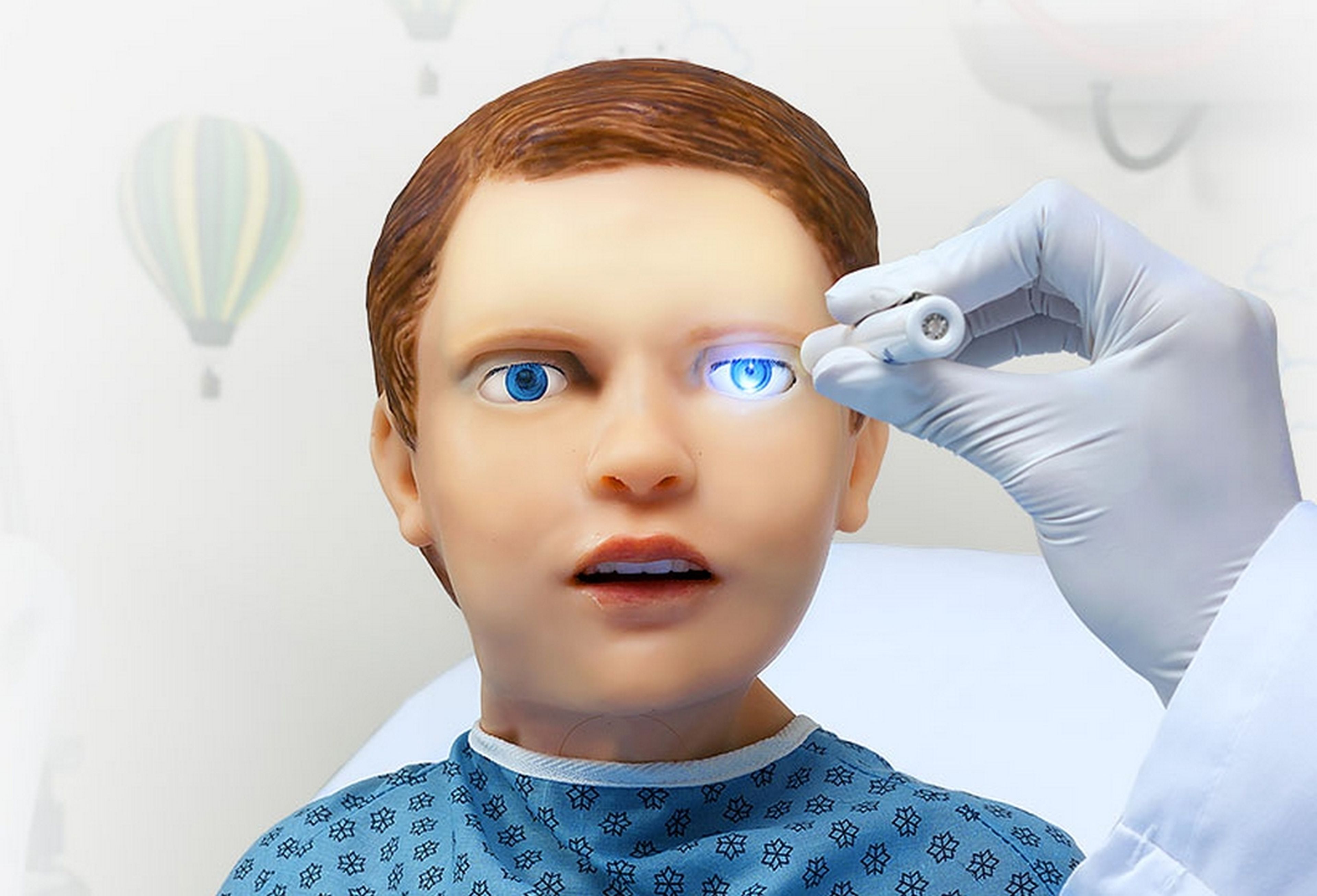 Pediatric HAL, el inquietante e hiperrealista robot que sangra y llona, para practicar medicina